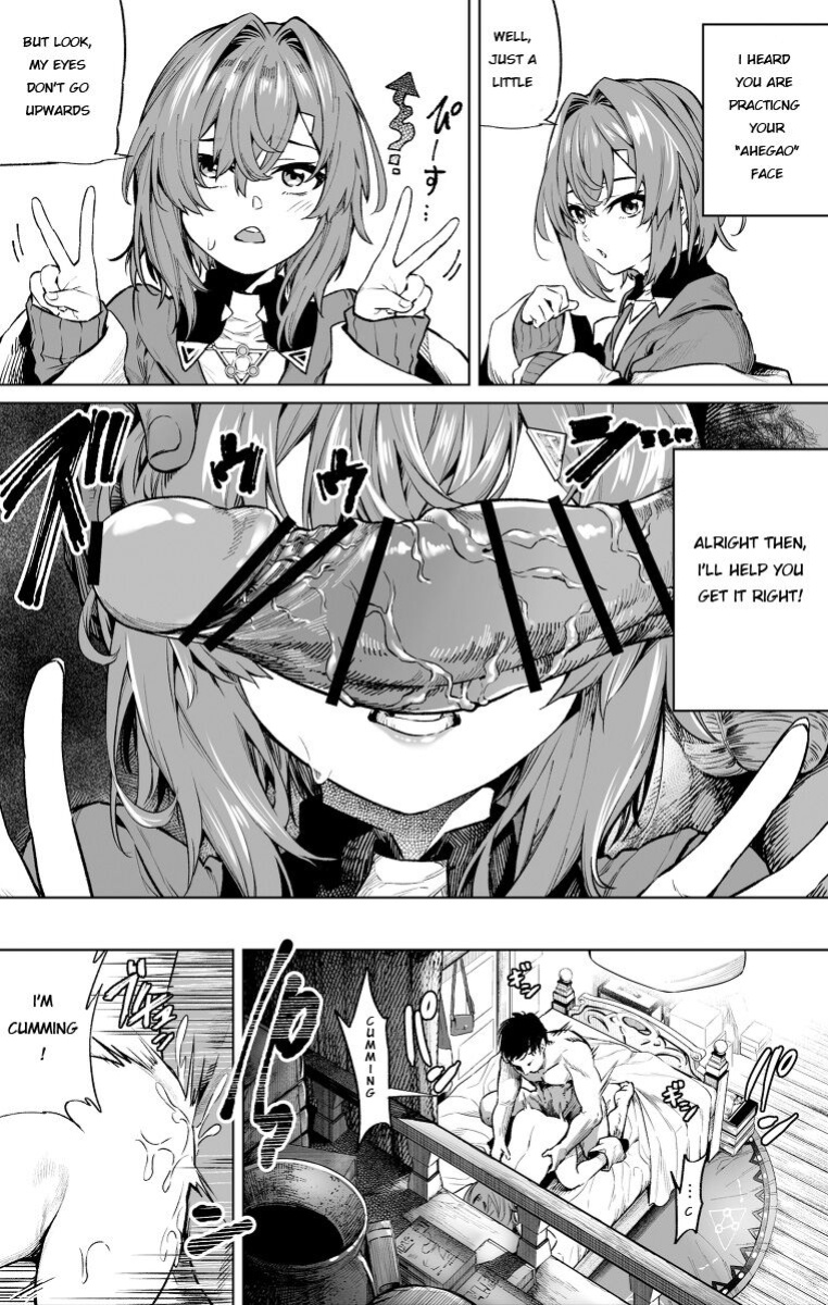 [Ooban Yaki] Ahegao Renshuu Ange (Ange Katrina)