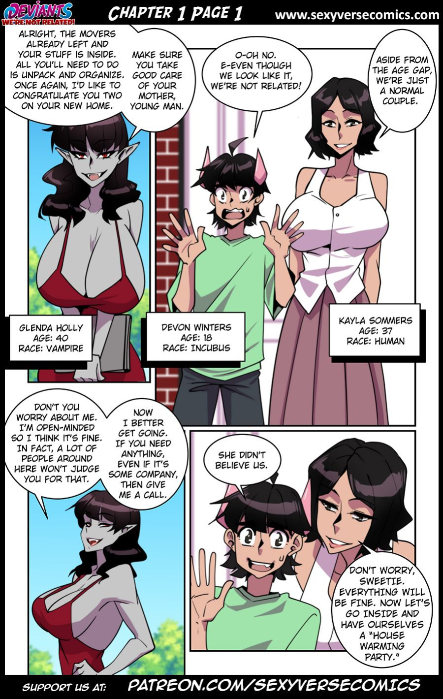 [Aya Yanagisawa] Deviants: We’re Not Related!