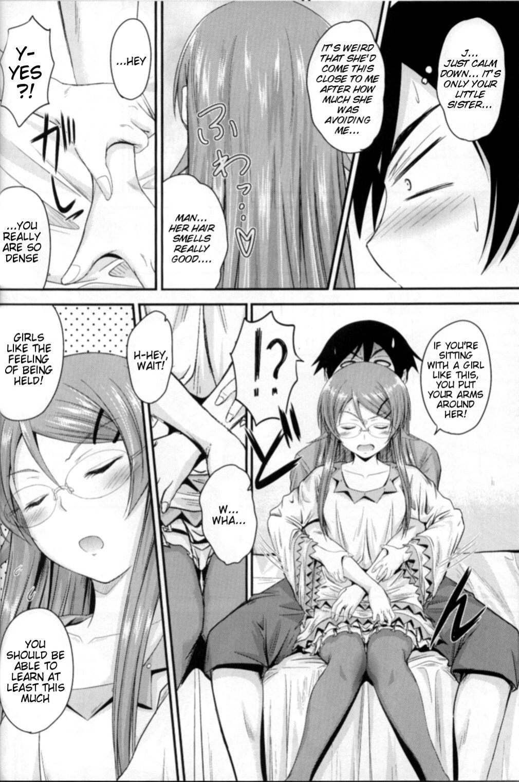 (C79) [Junk Box (Mutsuki)] Imouto x Shitto Meganekko! (Ore no Imouto ga Konna ni Kawaii Wake ga Nai) [Tigoris Translates]