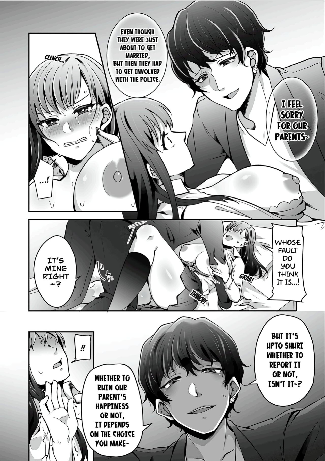[Sake-chan] Haha ga Saikon shitara Gikei ga Chou Kuzu na Motokare datta "Kazoku dakedo Yarasete yo w" (1) [CarlJPTL]