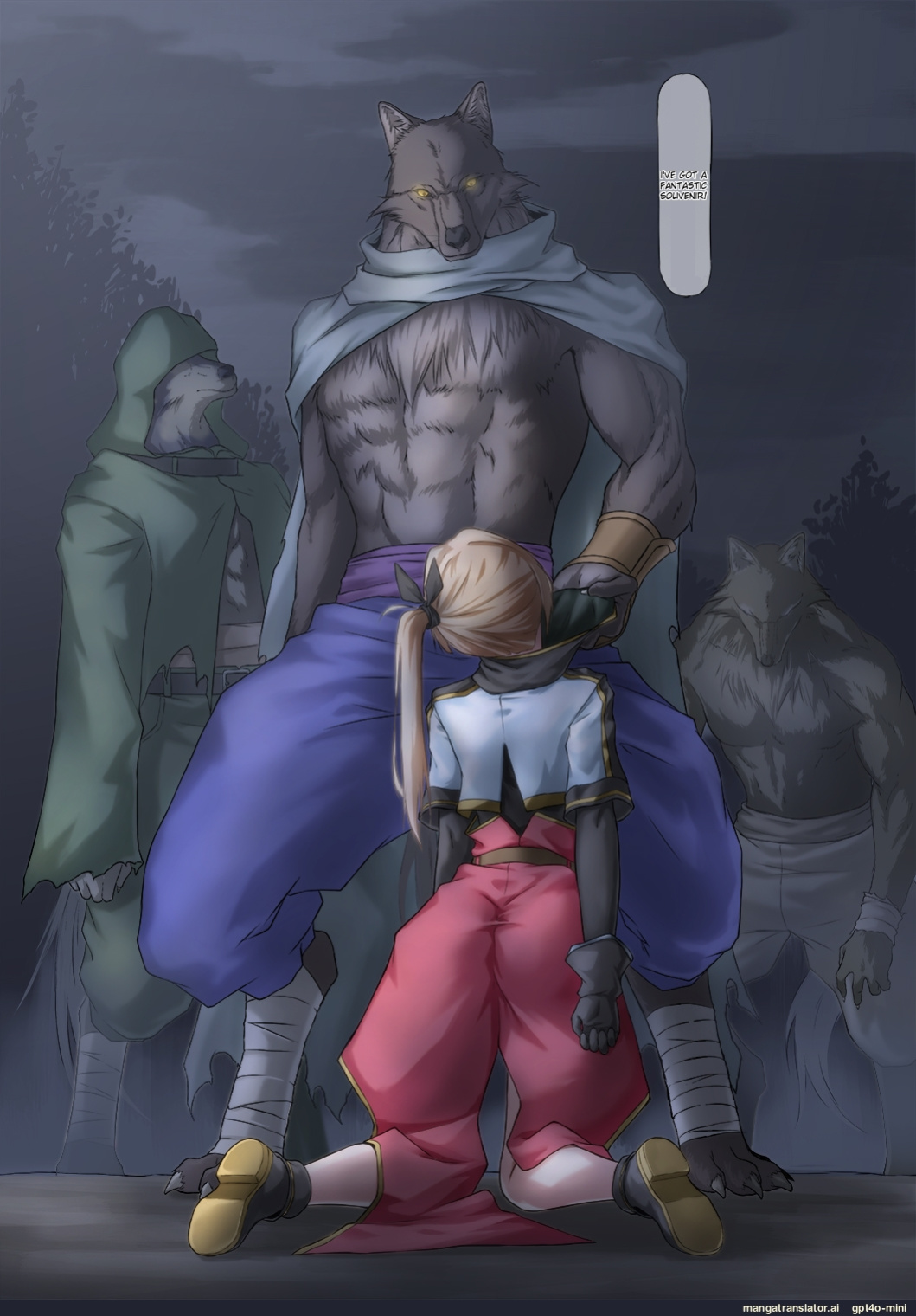 Hardship of a Knightess who Fell Captive to Beastmen