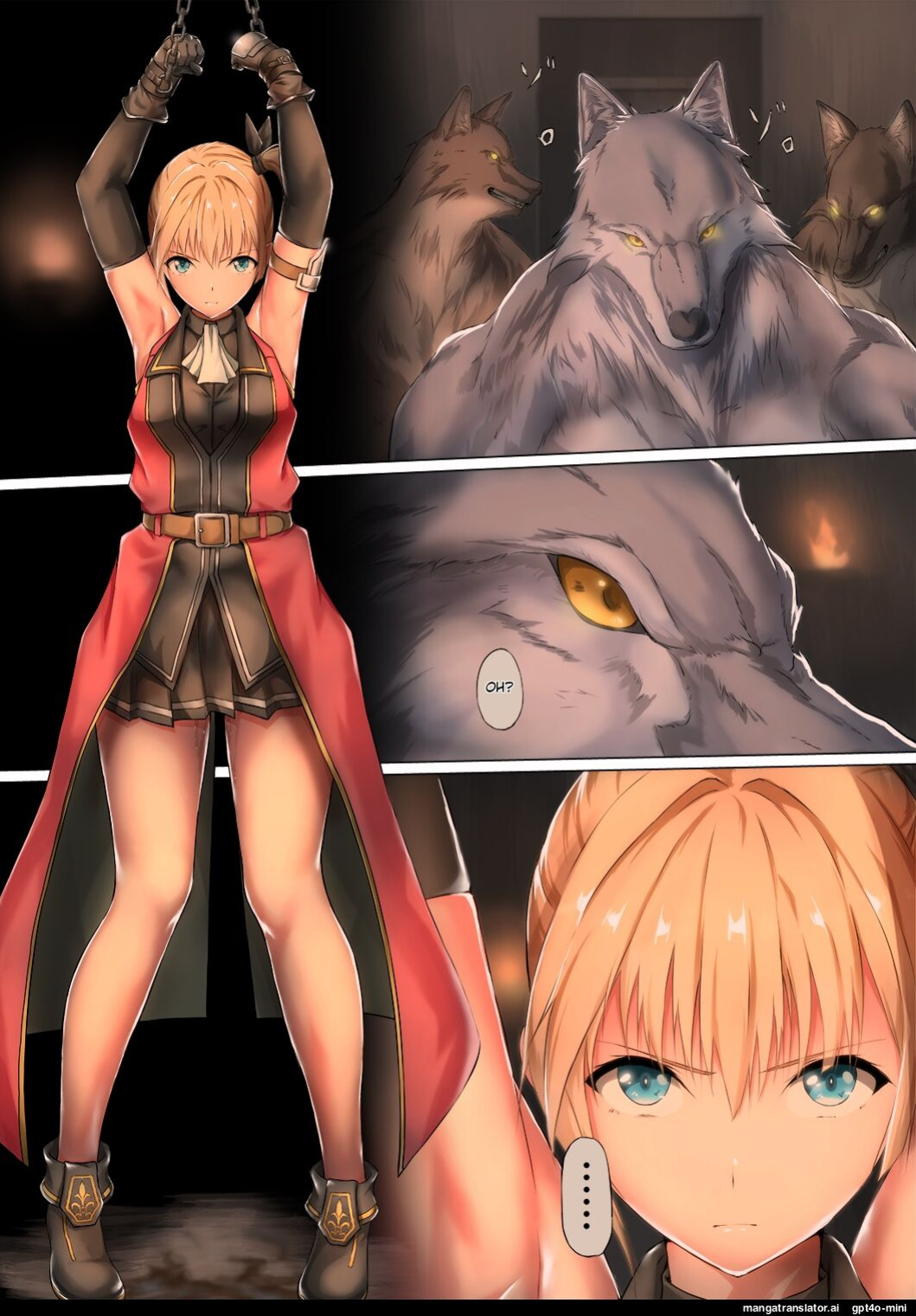 Hardship of a Knightess who Fell Captive to Beastmen