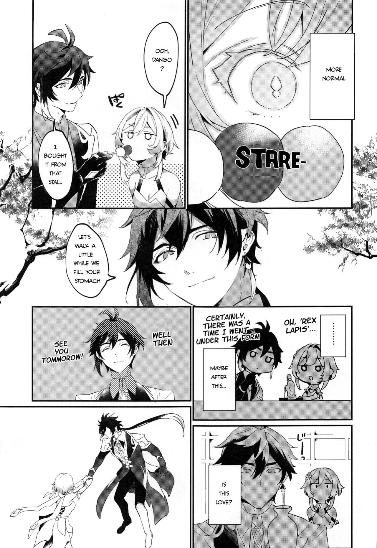 (Kami no Eichi 8) [Kadutikiya (Kaduki)] Renai Shoshinsha Rokusen-nen | To the inexperienced 6000 year old you (Genshin Impact) [Nihility]