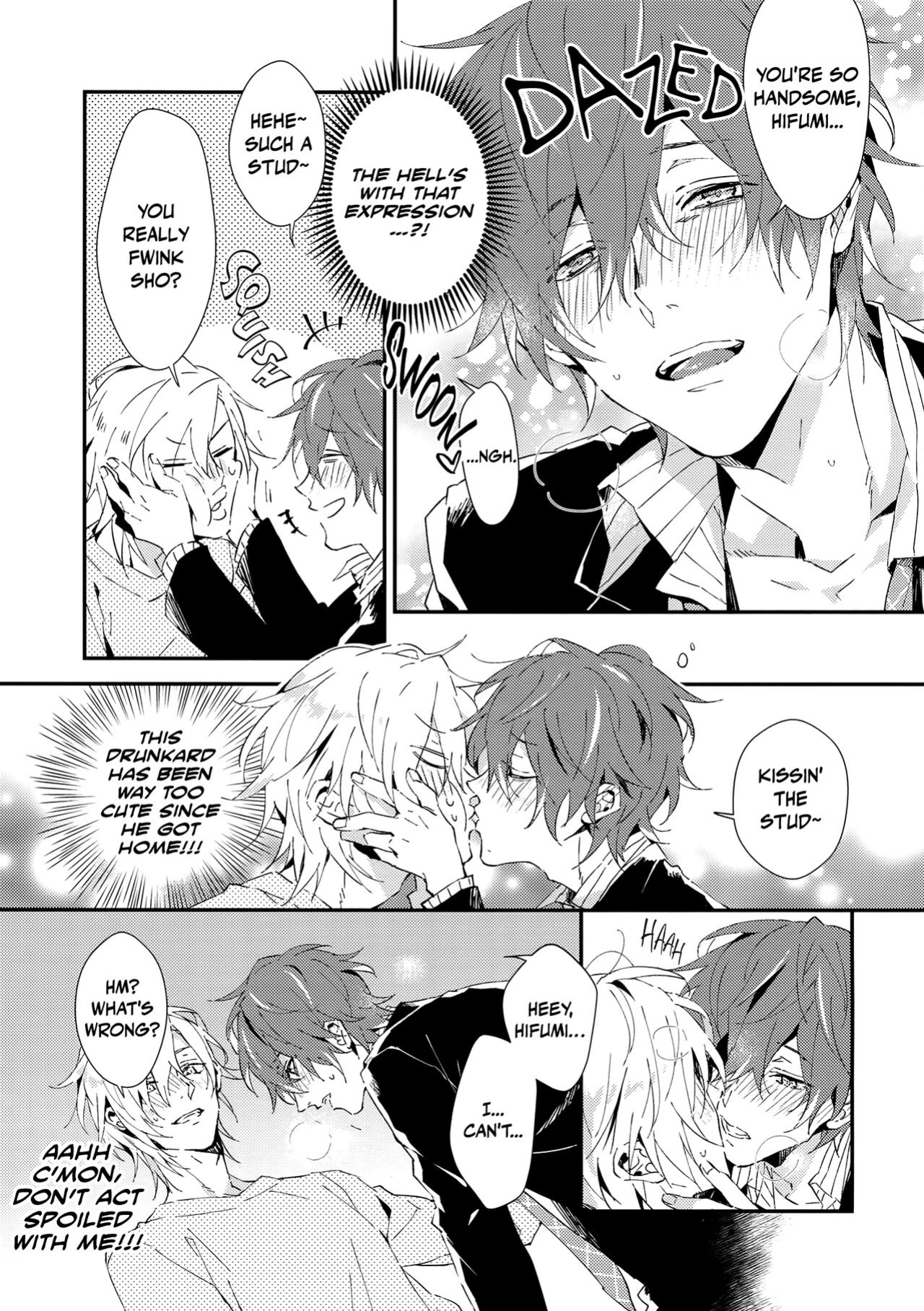 (Crazy Lyric Battle 2) [inumog (Fujino, Marumo)] Yoi Yoi (Hypnosis Mic) {MissionStart Scans}