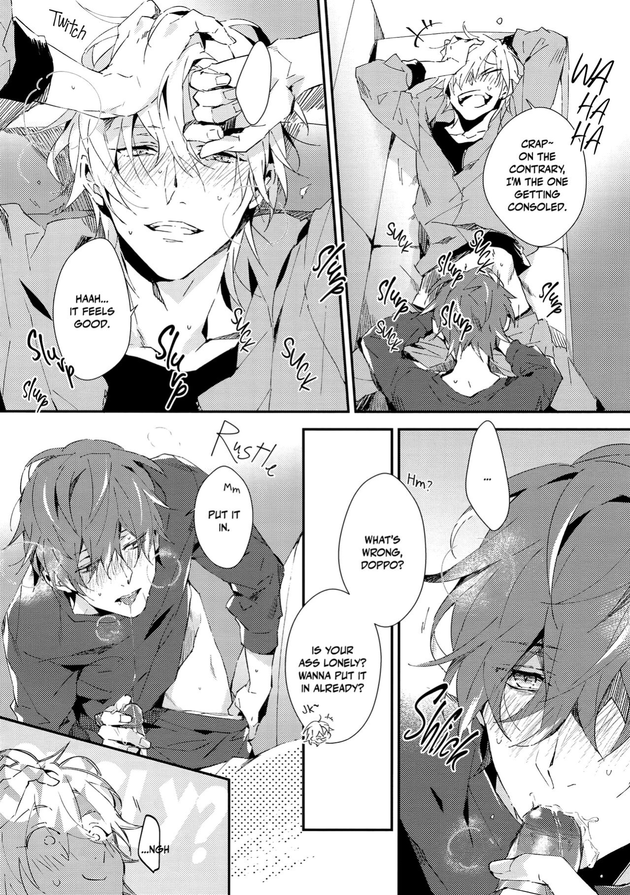 (Crazy Lyric Battle 2) [inumog (Fujino, Marumo)] Yoi Yoi (Hypnosis Mic) {MissionStart Scans}