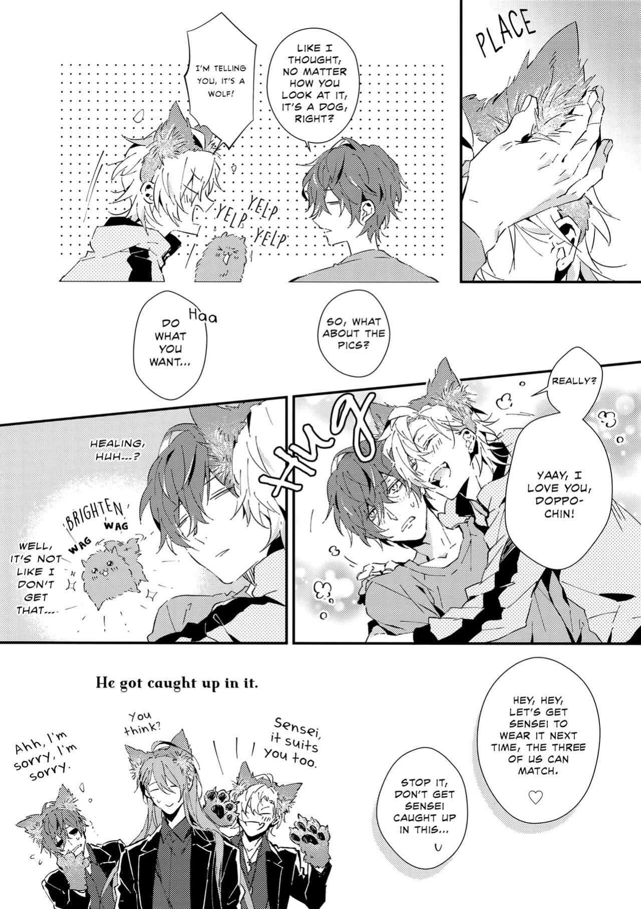 (Crazy Lyric Battle) [inumog (Fujino, Marumo)] Look at Me!! (Hypnosis Mic) {MissionStart Scans}