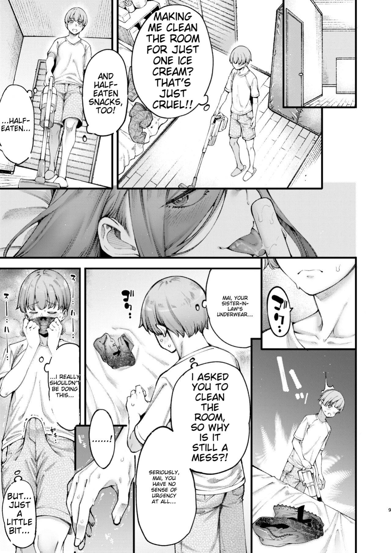 [7 Rensa (Tarakan, Izumi Banya)] Zuborana de Ecchi na Onee-chan wa Dou Kangaetemo Boku o Sasotteiru | The lazy and naughty A-chan is inviting me.