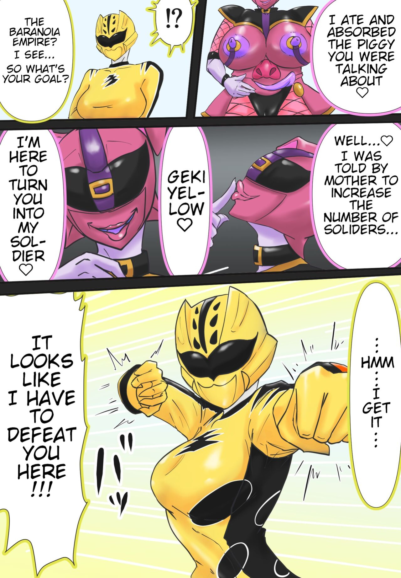 [T-syun] Invasion! Baranoia Empire! (Juuken Sentai Gekiranger)