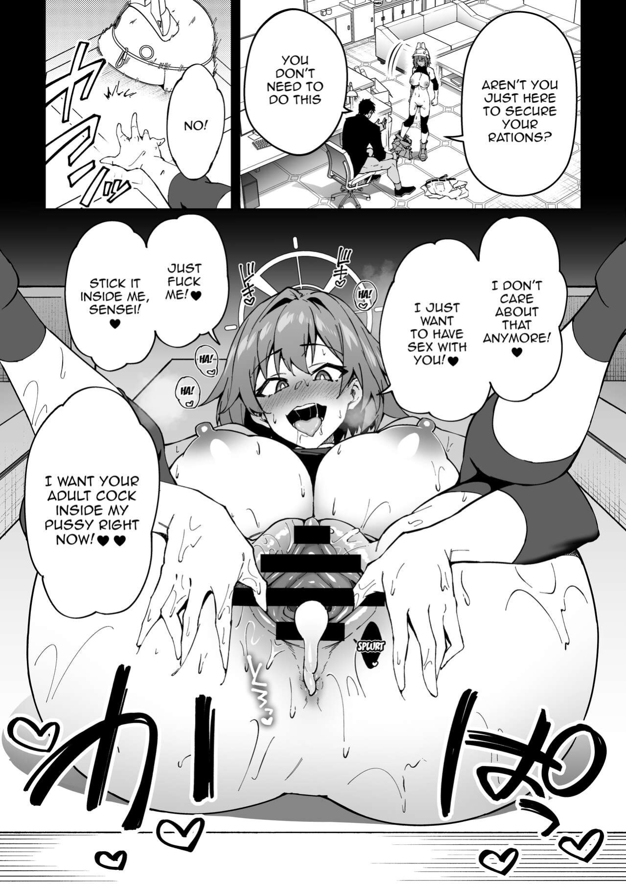 [Syunichi Kansuu (Syunichi)] Yokujou Usagi no Shokuryou Choutatsu Sakusen | The Lustful Rabbit's Ration Acquirement Strategy