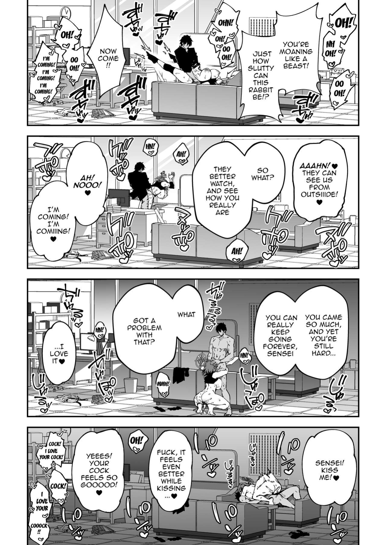[Syunichi Kansuu (Syunichi)] Yokujou Usagi no Shokuryou Choutatsu Sakusen | The Lustful Rabbit's Ration Acquirement Strategy