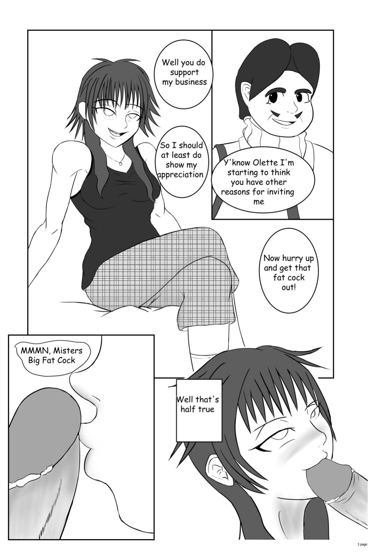 Kingdom Hearts - Olette comic