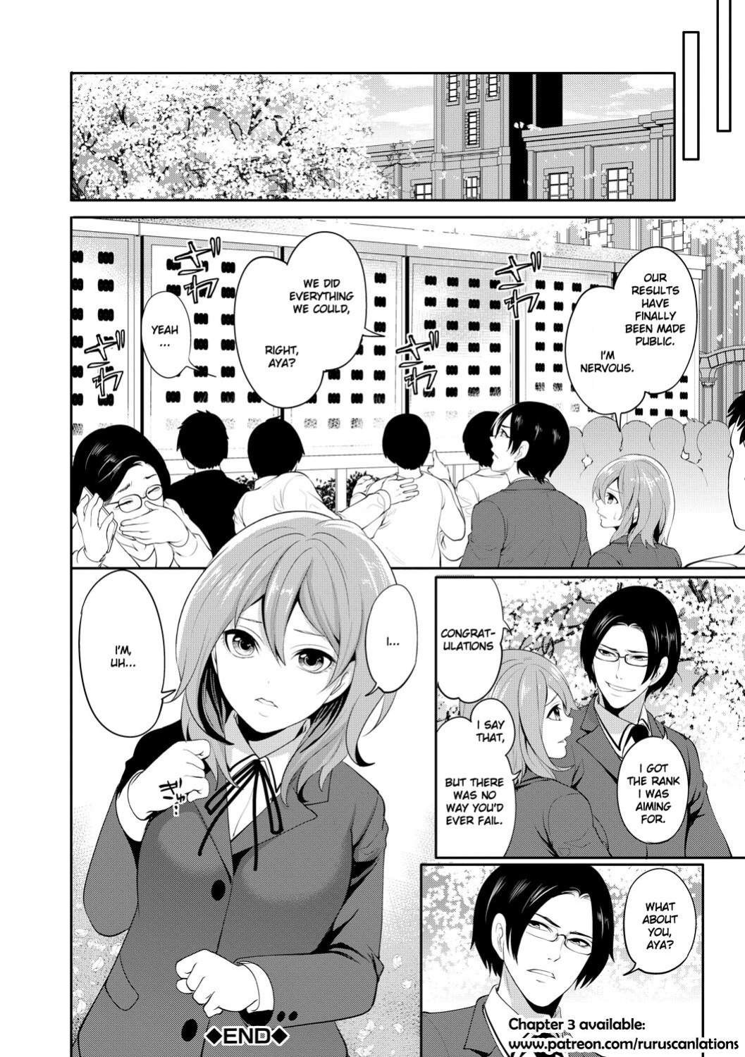 [Miyahara Ayumu] Kanojo ga Netorare Ochiru made - Until she is cuckold and falls - Chapter 2 [Ruru Scanlations]