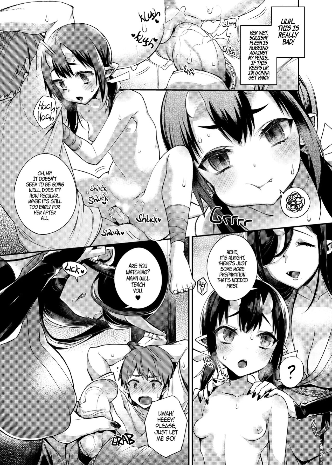 Mating with oni full story