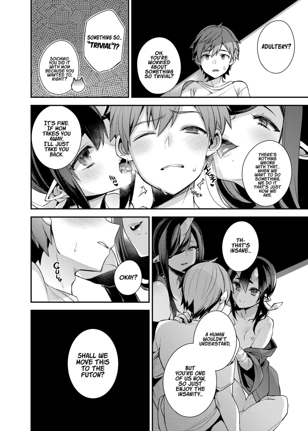 Mating with oni full story