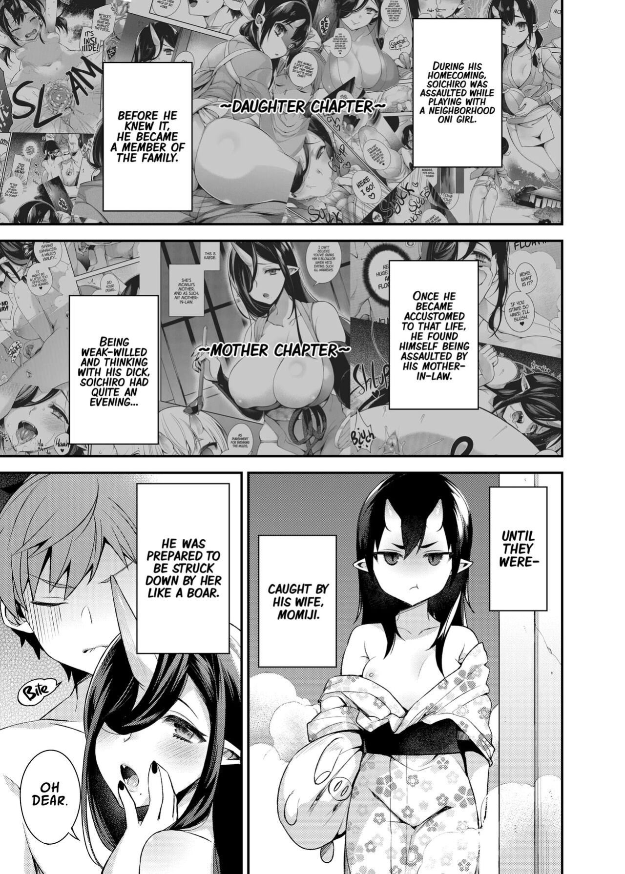 Mating with oni full story
