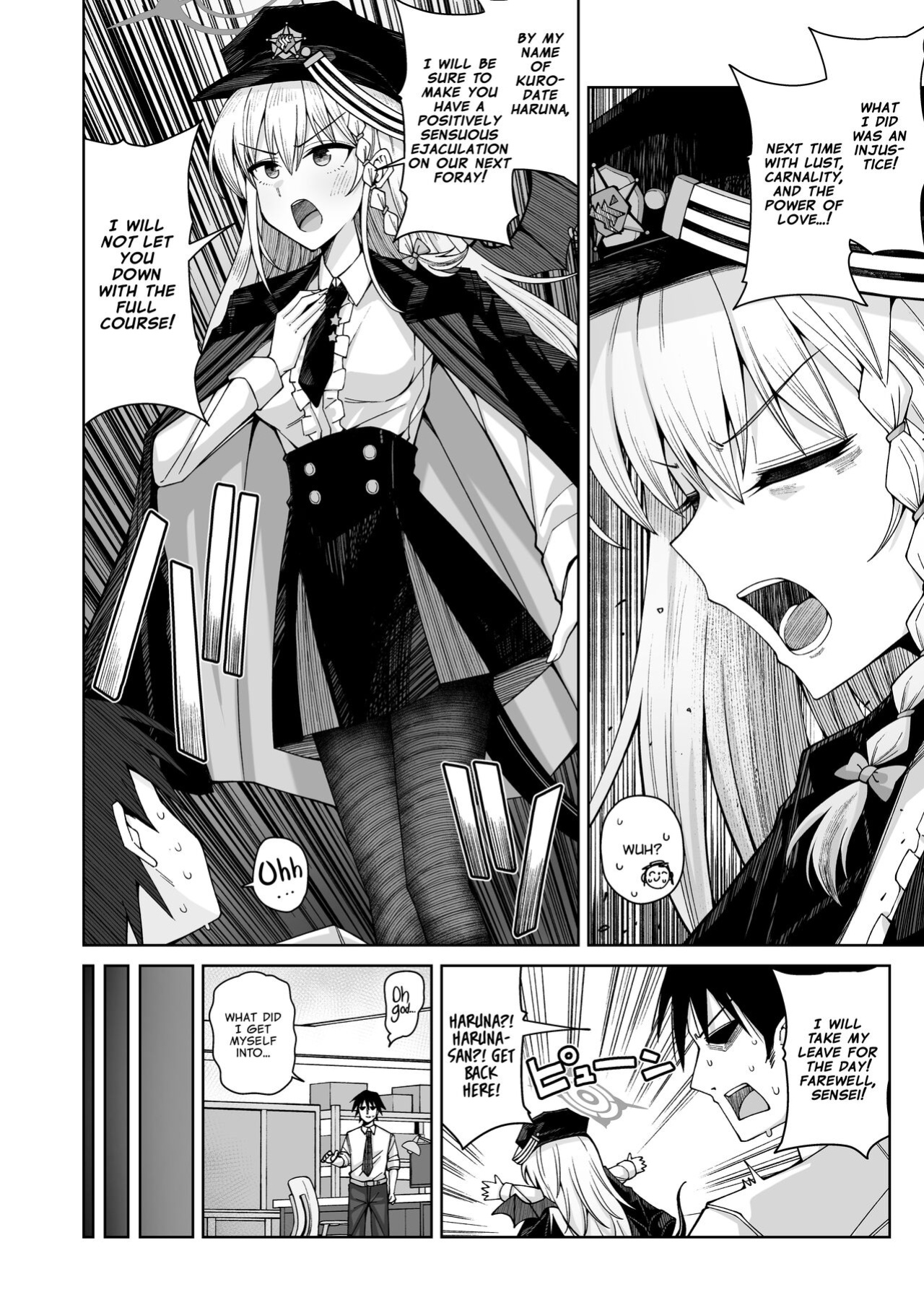 [Gaikotsu no Spare Rib (Kurohagane)] Awaku Koi Nioi, Amaku Ai ni Yoi. | A Waft of Romance, A Draught of Passion. (Blue Archive)