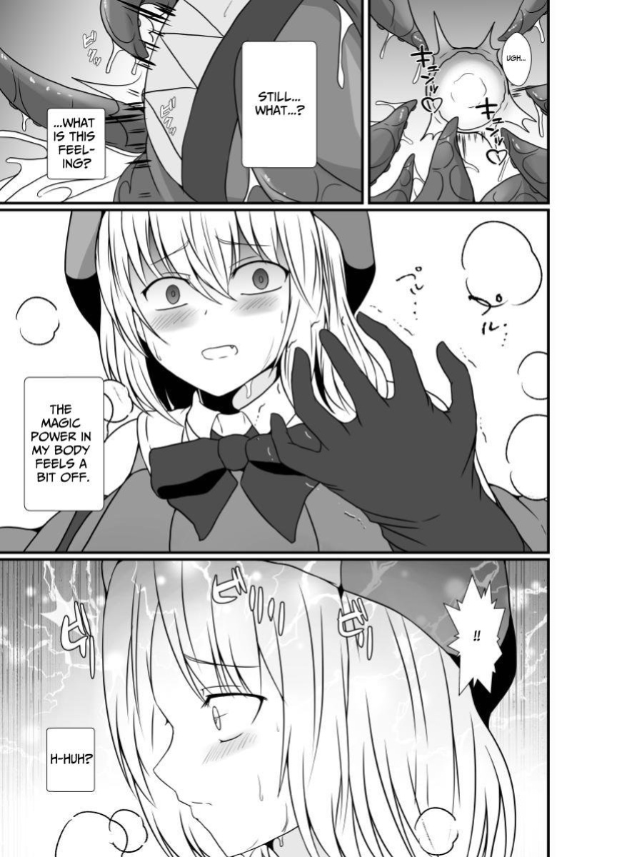 [Hyoui no Jikan (Shimakawa)] Mesugaki Mahou Shoujo wa Daikkirai na Zako Youma ni Karada o Torikomareta node Kankaku Shadan no Mahou o Tsukatte Asa made Taeru | Magical Girl Caught By A Loathsome Monster Uses Sens... [GGY Translations]