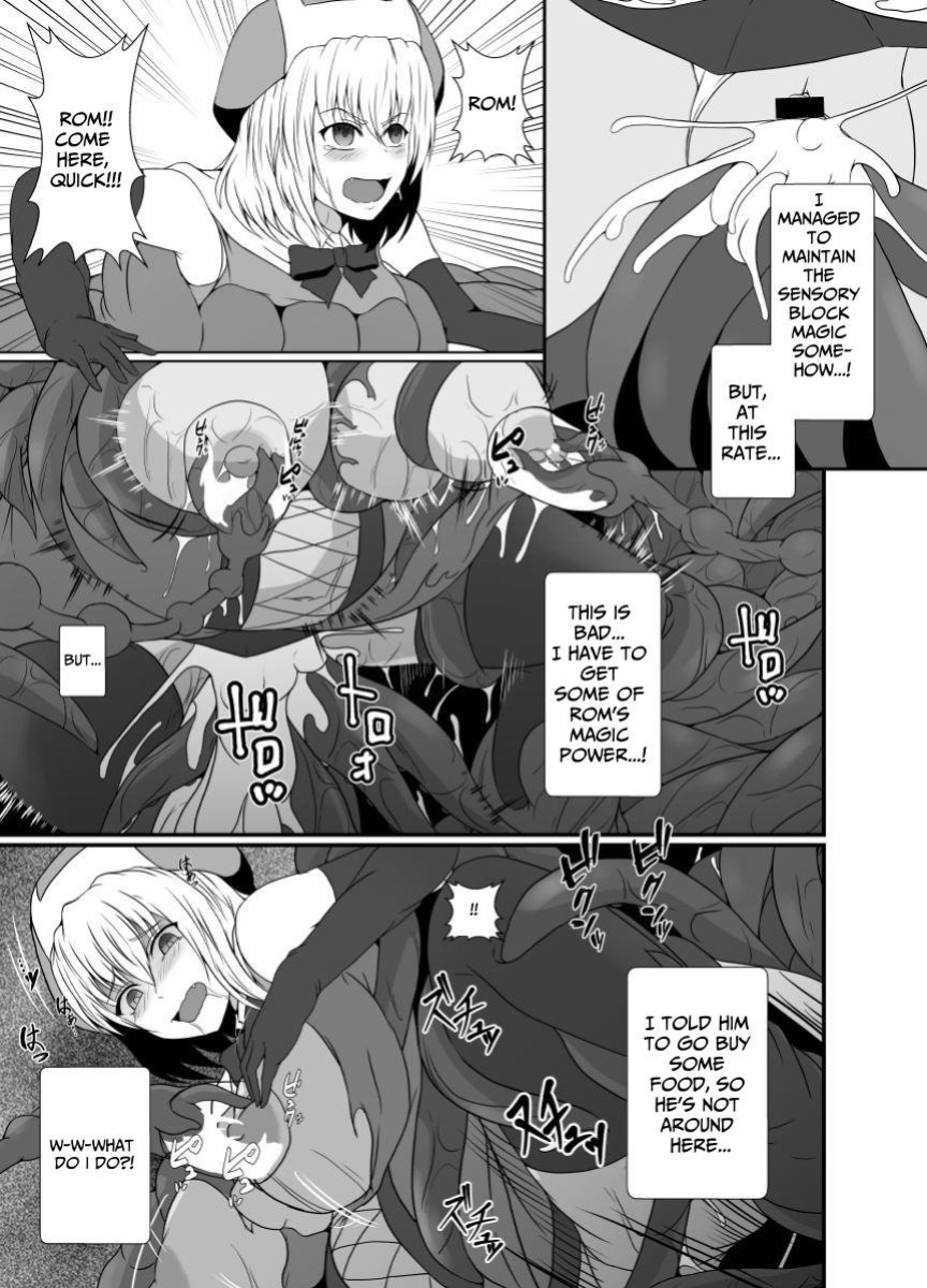 [Hyoui no Jikan (Shimakawa)] Mesugaki Mahou Shoujo wa Daikkirai na Zako Youma ni Karada o Torikomareta node Kankaku Shadan no Mahou o Tsukatte Asa made Taeru | Magical Girl Caught By A Loathsome Monster Uses Sens... [GGY Translations]