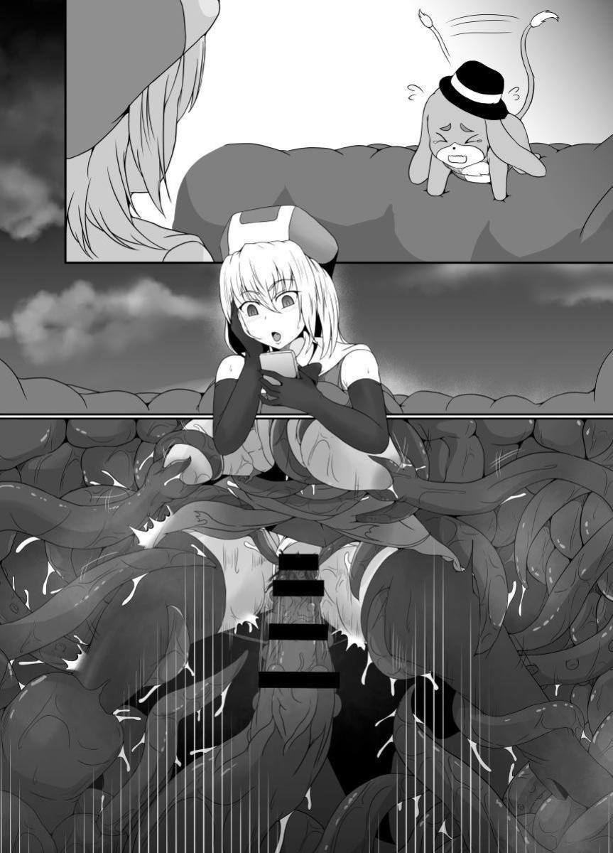 [Hyoui no Jikan (Shimakawa)] Mesugaki Mahou Shoujo wa Daikkirai na Zako Youma ni Karada o Torikomareta node Kankaku Shadan no Mahou o Tsukatte Asa made Taeru | Magical Girl Caught By A Loathsome Monster Uses Sens... [GGY Translations]