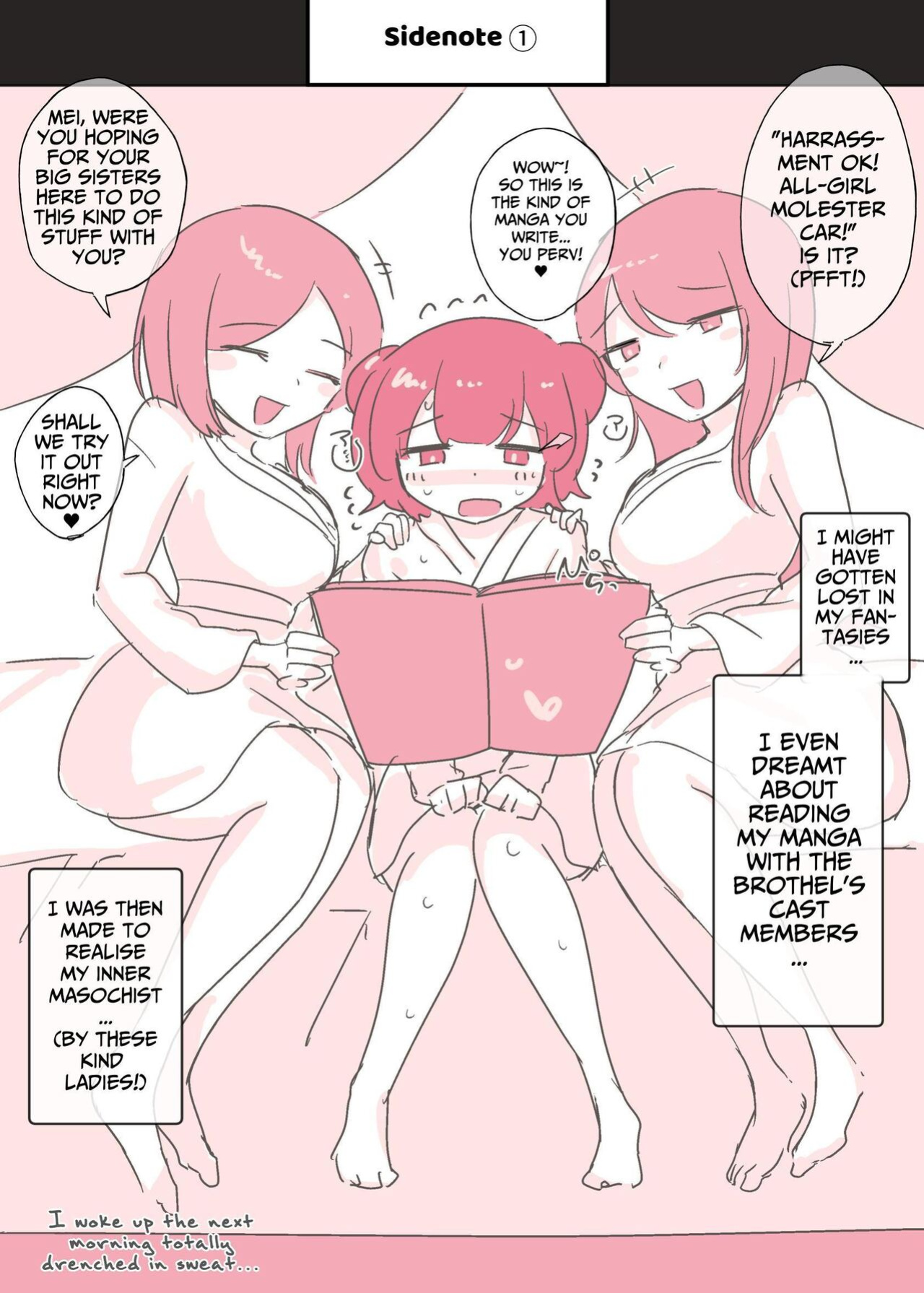 [Amai Shoujo Koubou (Amai Meiden)] Psycho Les Senpai ga 1000-bon Ureta Kinen ni Les Fuuzoku ni Itte Kimashita Repo | Psycho Lesbian Senpai Sold 1000 Copies Memorial Lesbian Brothel Experience Report [Kusanuu]