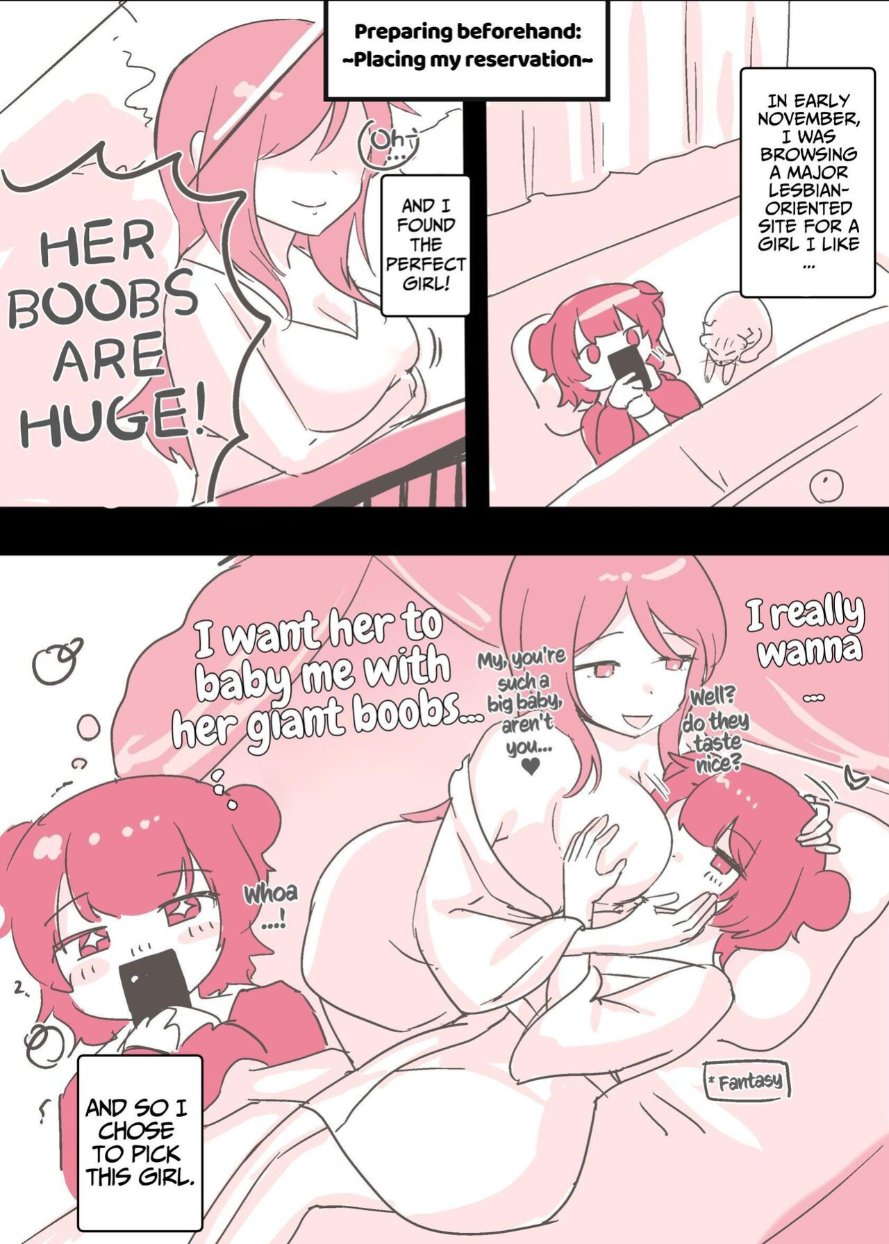 [Amai Shoujo Koubou (Amai Meiden)] Psycho Les Senpai ga 1000-bon Ureta Kinen ni Les Fuuzoku ni Itte Kimashita Repo | Psycho Lesbian Senpai Sold 1000 Copies Memorial Lesbian Brothel Experience Report [Kusanuu]
