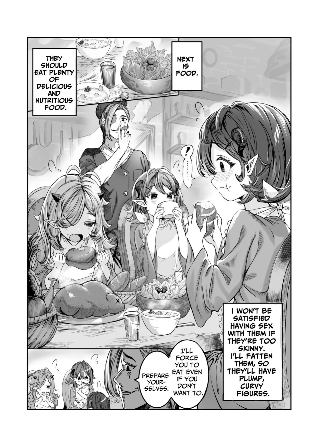 [Nokishita no Nekoya (Alde Hyde)] Dorei o Choukyou shite Harem Tsukuru ~Sodateta Dorei-tachi to Junai Harem H suru made no Hanashi~ "Manga Ban" | Training My Servants To Create A Harem [GGY Translations]