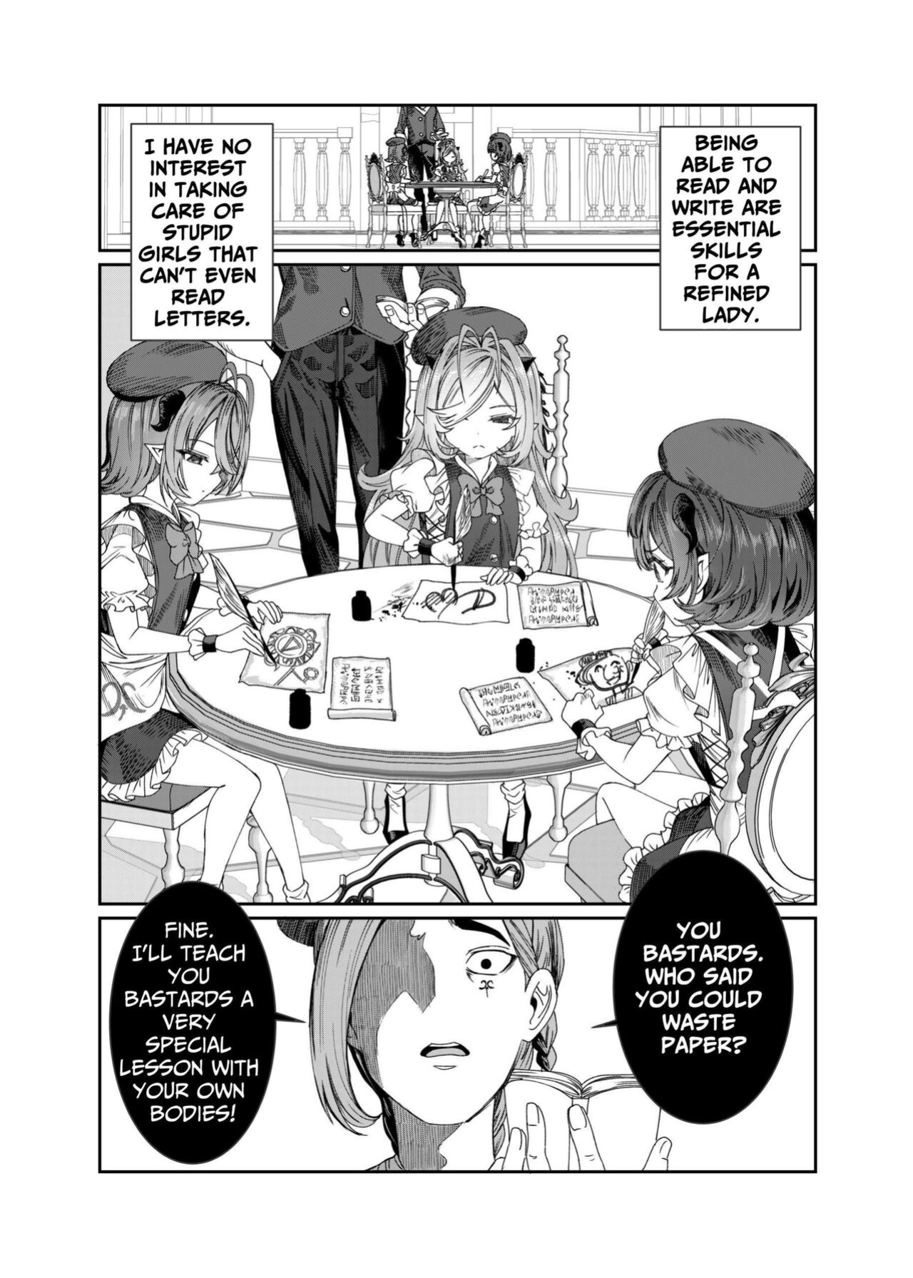 [Nokishita no Nekoya (Alde Hyde)] Dorei o Choukyou shite Harem Tsukuru ~Sodateta Dorei-tachi to Junai Harem H suru made no Hanashi~ "Manga Ban" | Training My Servants To Create A Harem [GGY Translations]