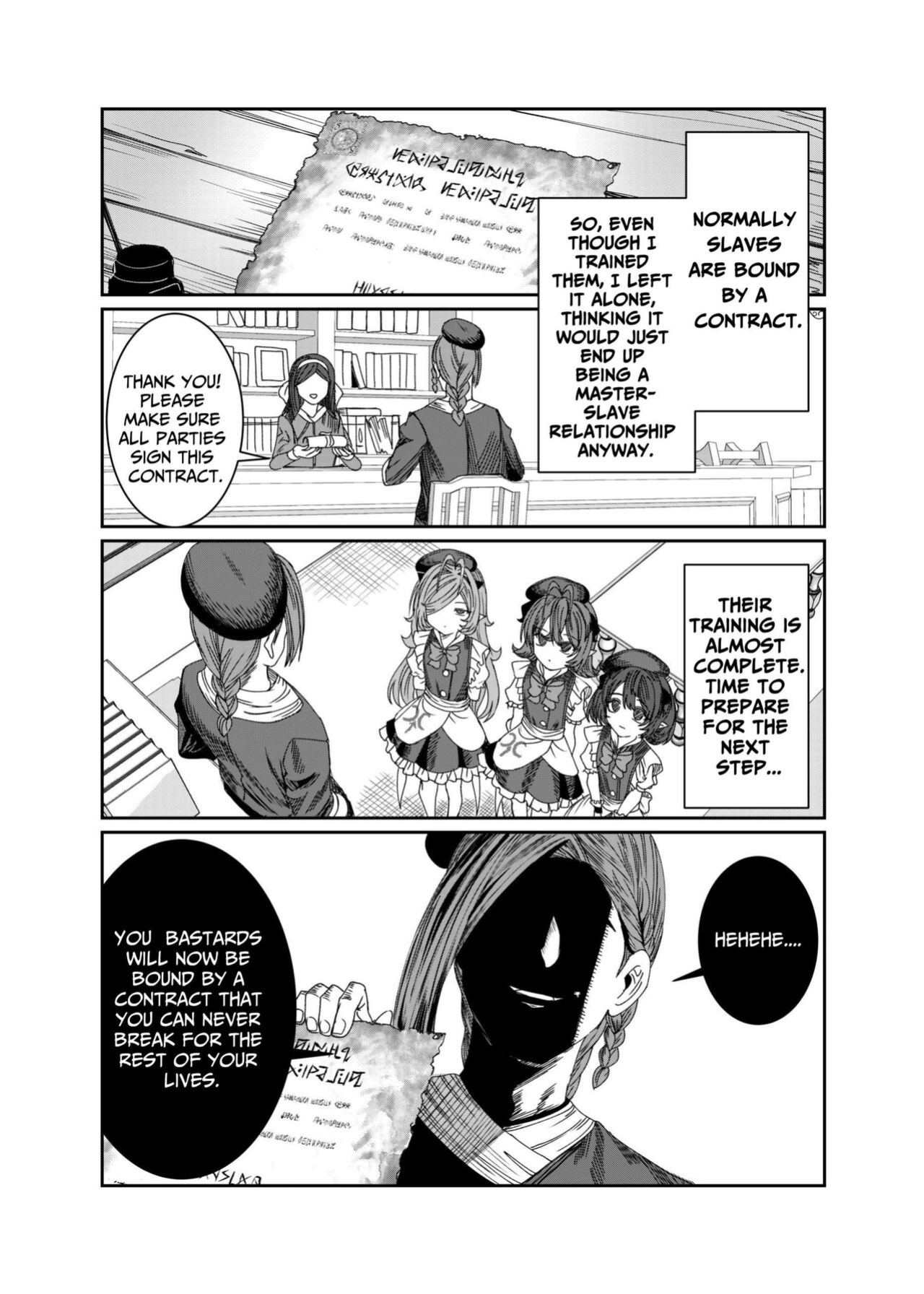 [Nokishita no Nekoya (Alde Hyde)] Dorei o Choukyou shite Harem Tsukuru ~Sodateta Dorei-tachi to Junai Harem H suru made no Hanashi~ "Manga Ban" | Training My Servants To Create A Harem [GGY Translations]