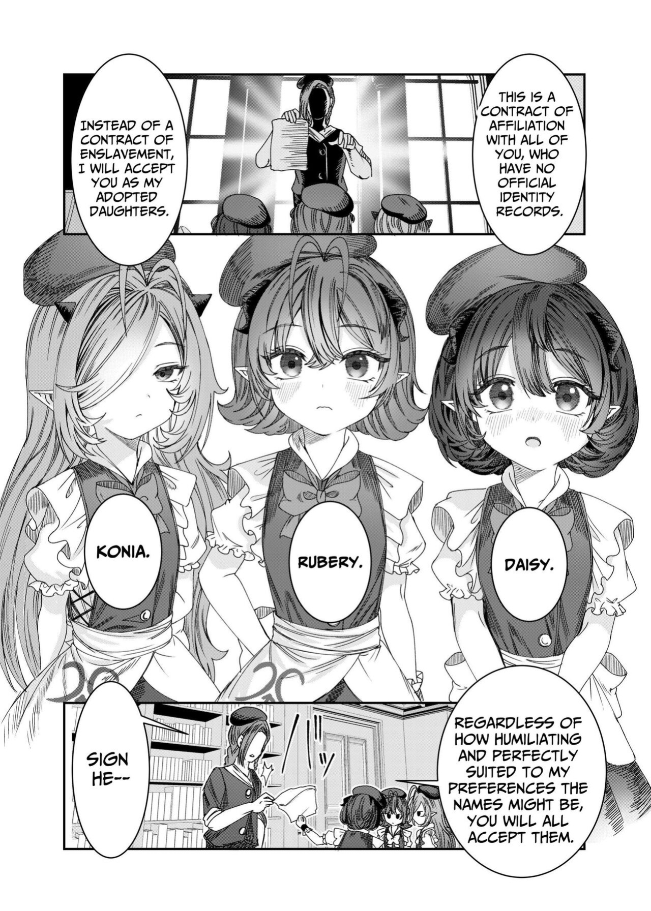 [Nokishita no Nekoya (Alde Hyde)] Dorei o Choukyou shite Harem Tsukuru ~Sodateta Dorei-tachi to Junai Harem H suru made no Hanashi~ "Manga Ban" | Training My Servants To Create A Harem [GGY Translations]