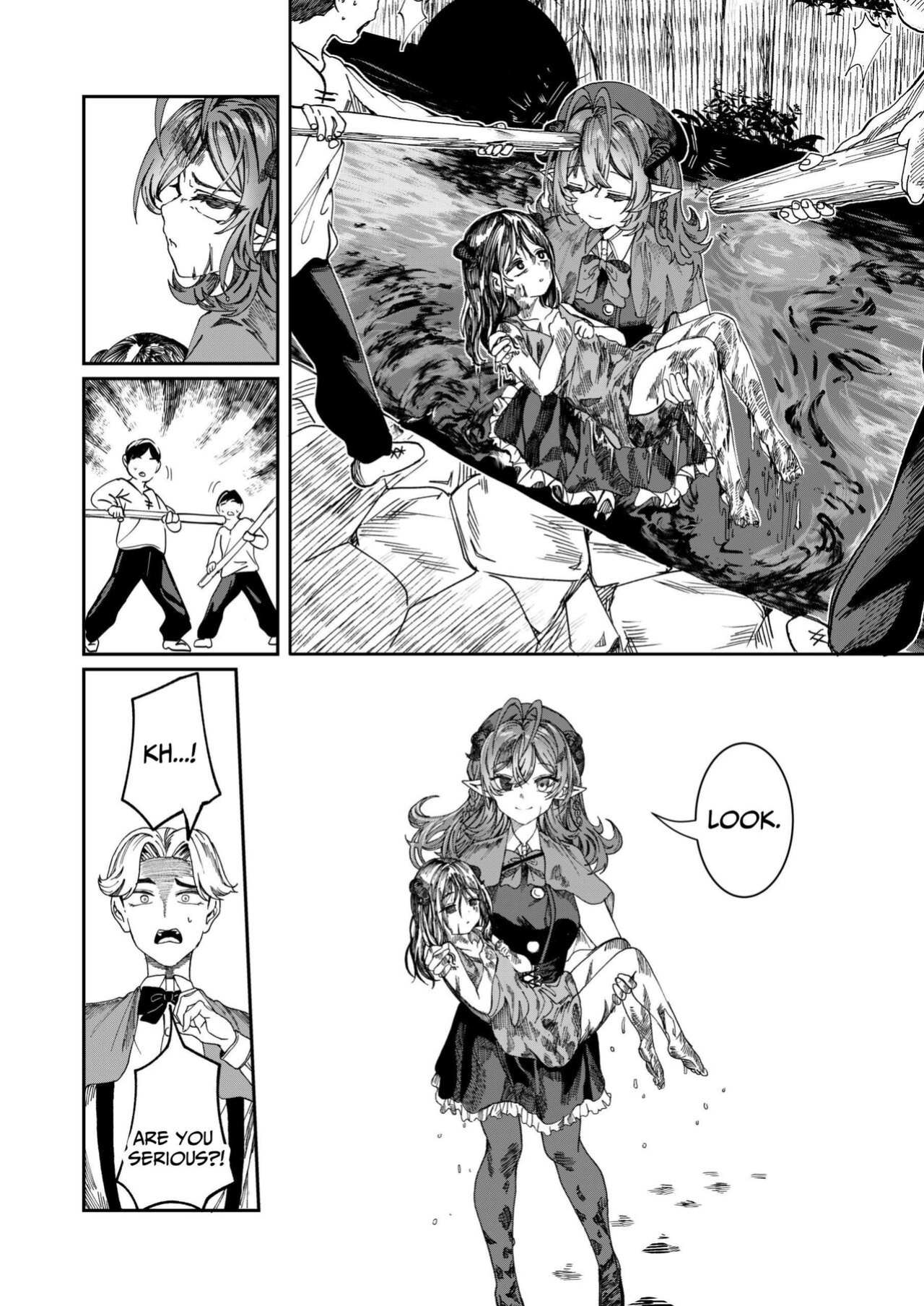 [Nokishita no Nekoya (Alde Hyde)] Dorei o Choukyou shite Harem Tsukuru ~Sodateta Dorei-tachi to Junai Harem H suru made no Hanashi~ "Manga Ban" | Training My Servants To Create A Harem [GGY Translations]