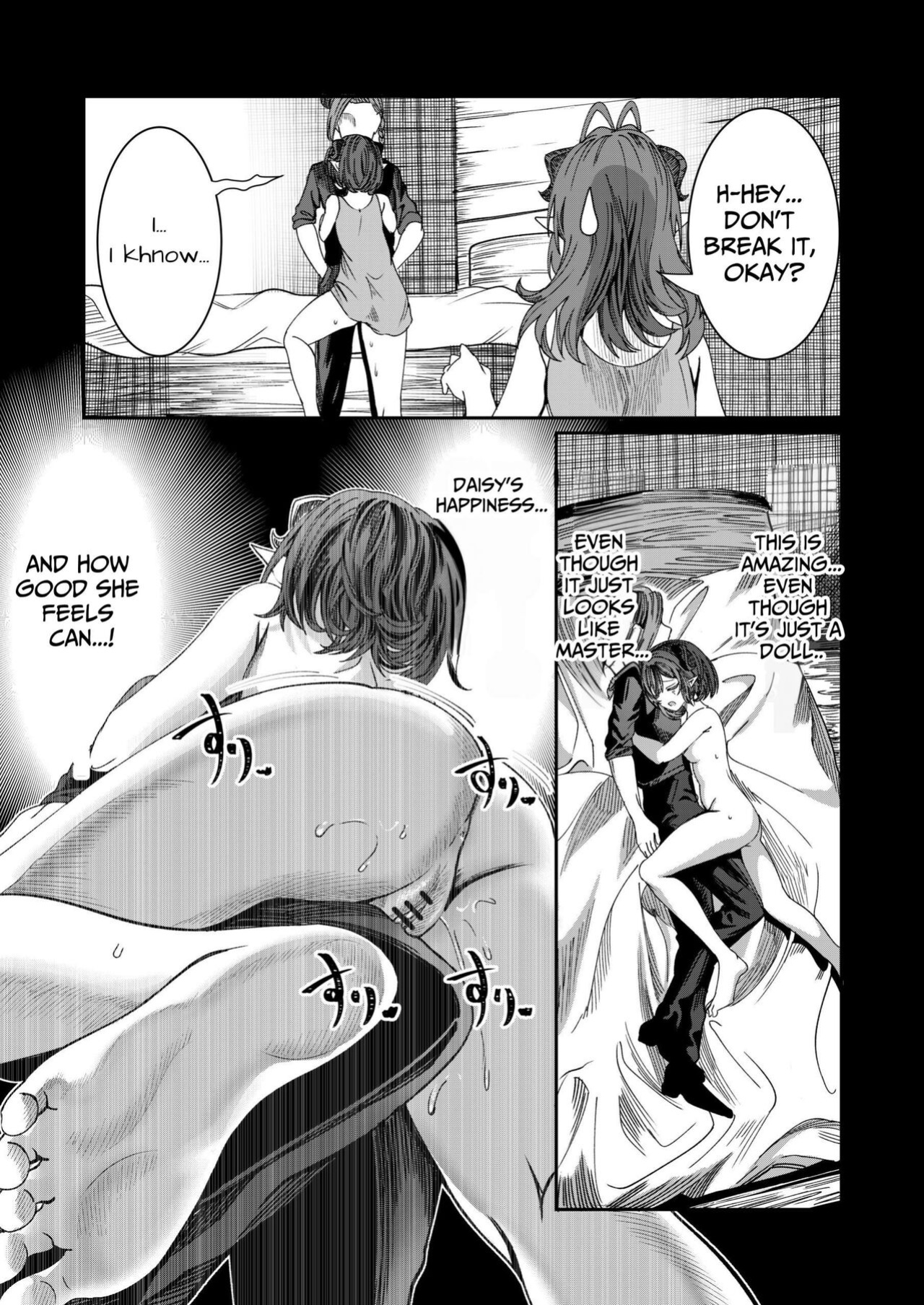 [Nokishita no Nekoya (Alde Hyde)] Dorei o Choukyou shite Harem Tsukuru ~Sodateta Dorei-tachi to Junai Harem H suru made no Hanashi~ "Manga Ban" | Training My Servants To Create A Harem [GGY Translations]