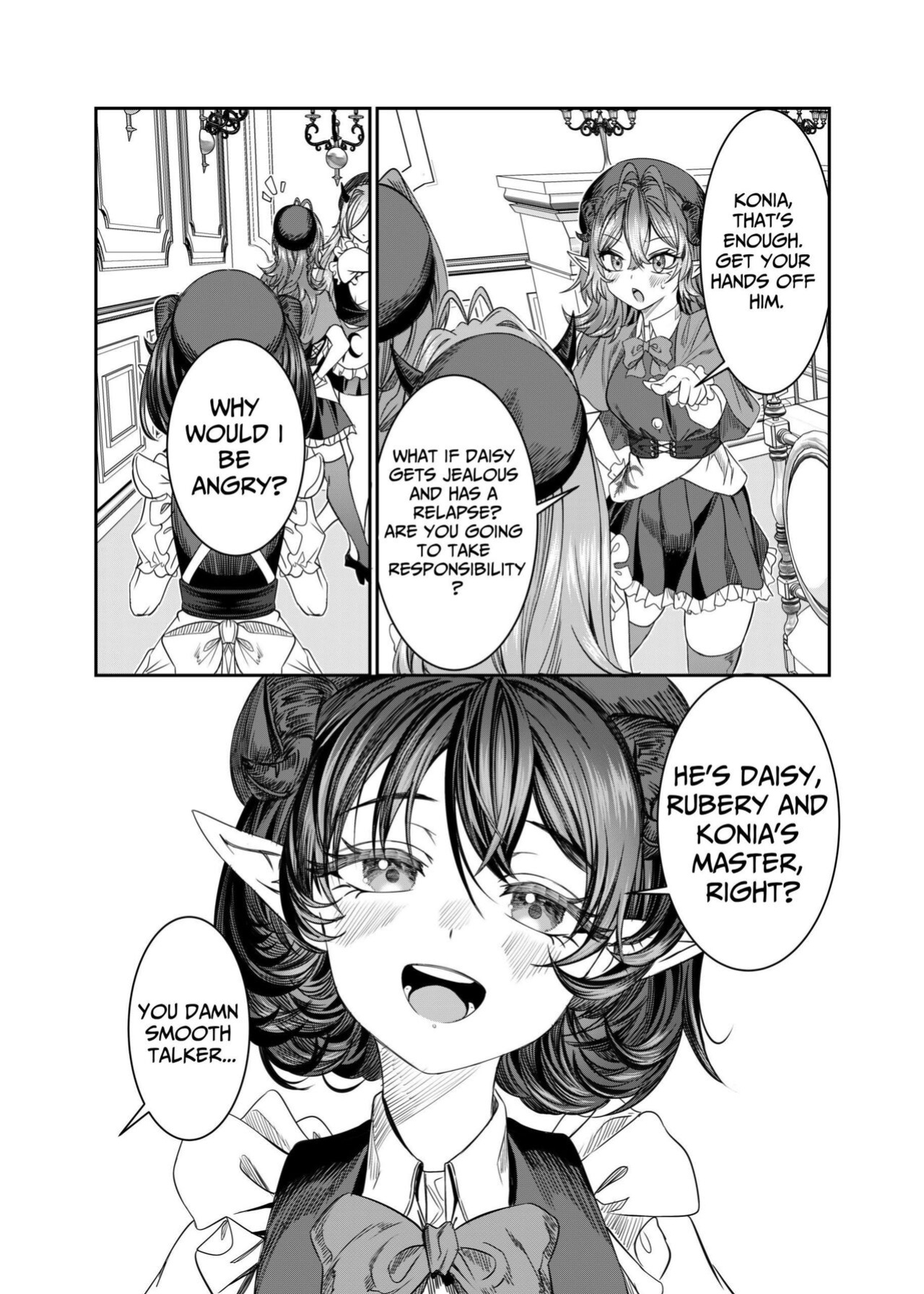 [Nokishita no Nekoya (Alde Hyde)] Dorei o Choukyou shite Harem Tsukuru ~Sodateta Dorei-tachi to Junai Harem H suru made no Hanashi~ "Manga Ban" | Training My Servants To Create A Harem [GGY Translations]