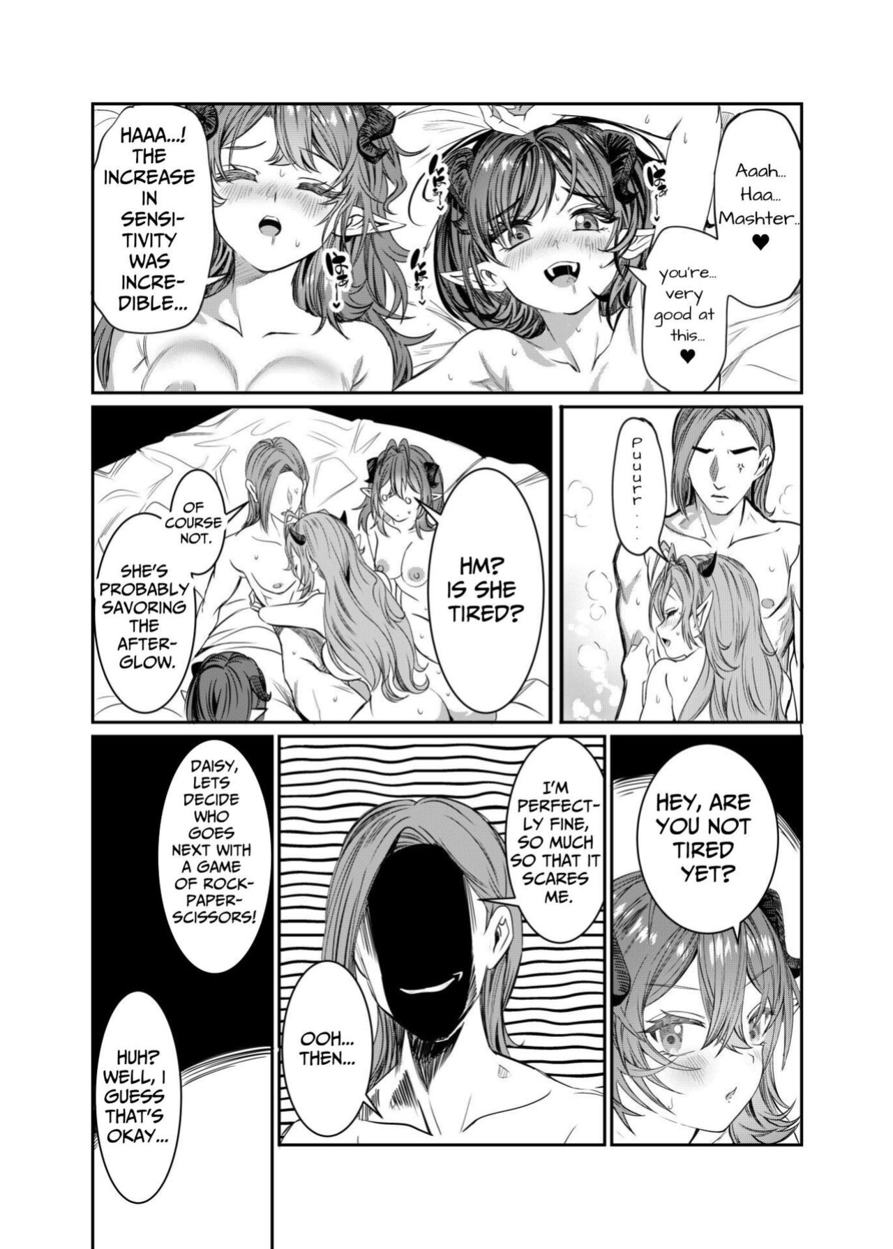 [Nokishita no Nekoya (Alde Hyde)] Dorei o Choukyou shite Harem Tsukuru ~Sodateta Dorei-tachi to Junai Harem H suru made no Hanashi~ "Manga Ban" | Training My Servants To Create A Harem [GGY Translations]