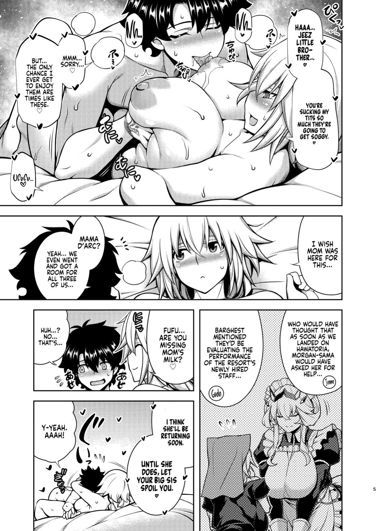 [STUDIO TIAMAT (TANABE)] La faux -Houkou Seibo- | La faux -Holy Mother Service- (Fate/Grand Order) [Coffedrug]