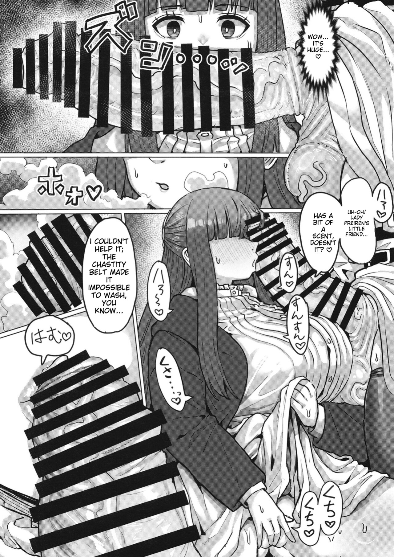 [Sei no mamono (Sema, Shunmaku)] Frieren to Chinchin no Haeru Mahou (Sousou no Frieren)