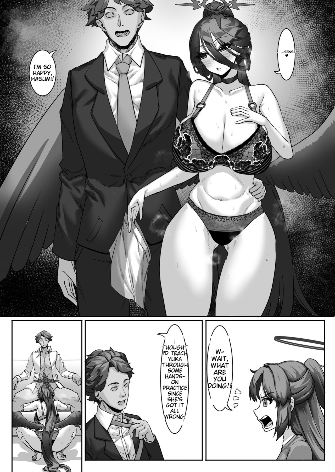 [Kekecharcoal BOX (Kekecharcoal)] Sensei⁉ Sonna kankei aridesuka⁉ 2 + Omake (Blue Archive)