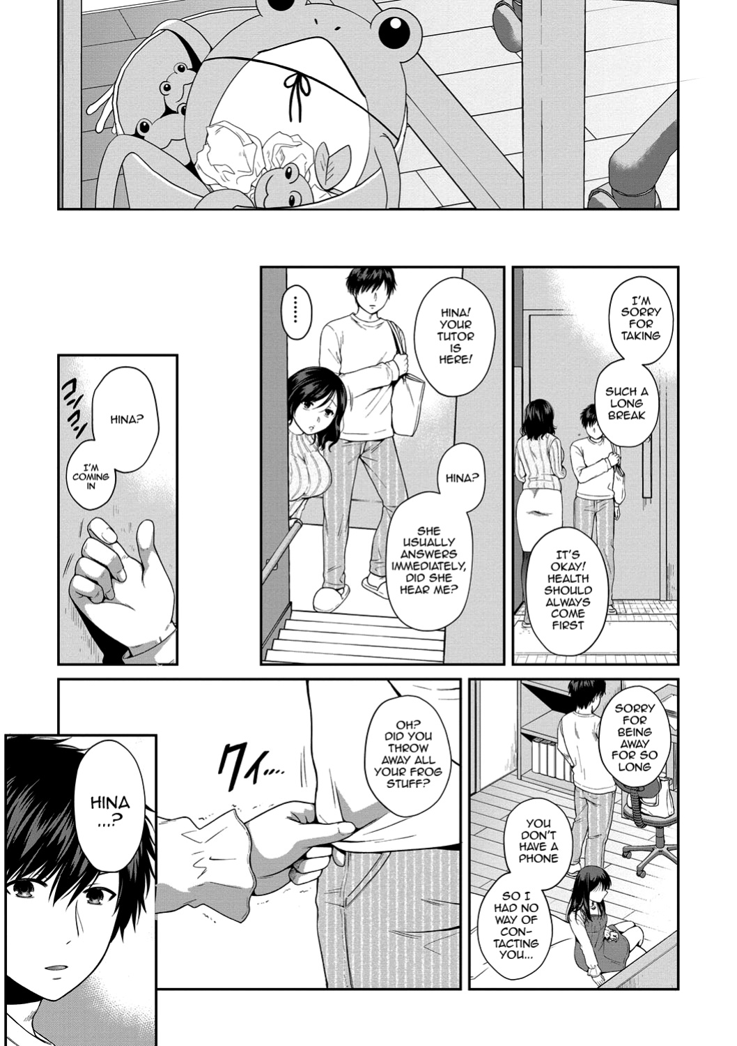 [Harusawa] Nisemono Kazoku - Gifu ni Ochite Iku Musume | Daughter Falling Into Stepfather Ch.1-4