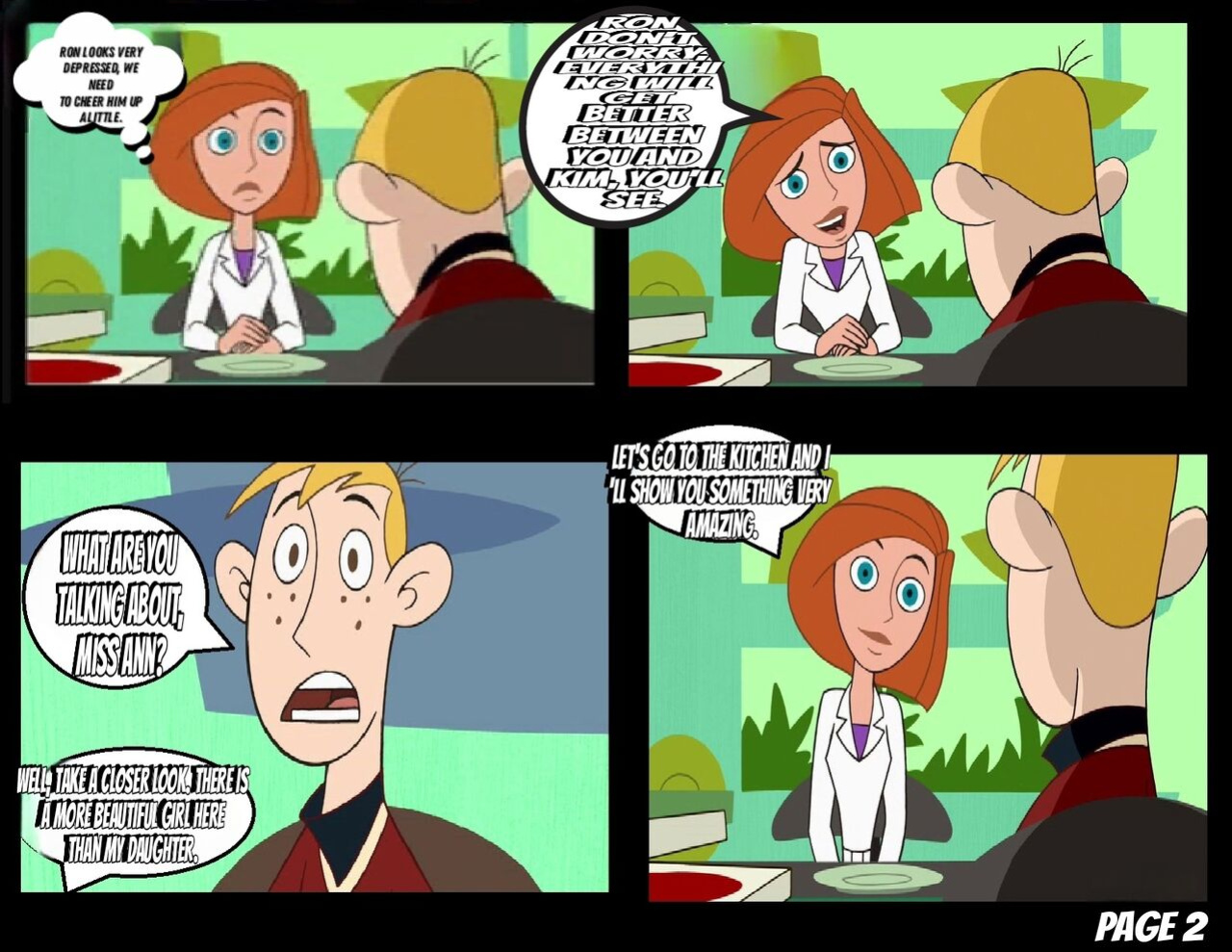 Мои Рисунки KimRon1992 (Ann Possible Comic in English)
