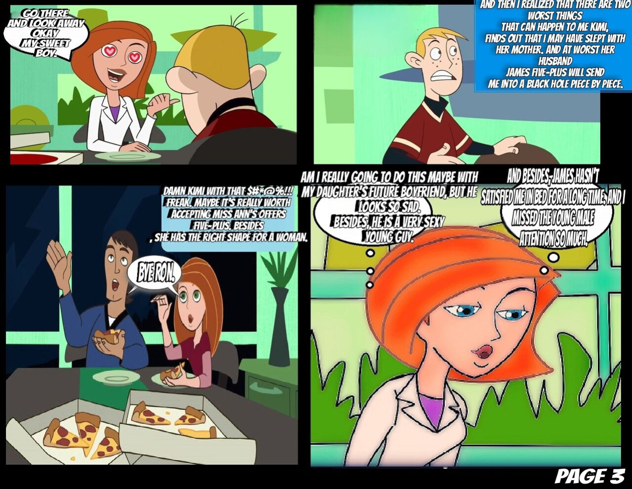 Мои Рисунки KimRon1992 (Ann Possible Comic in English)