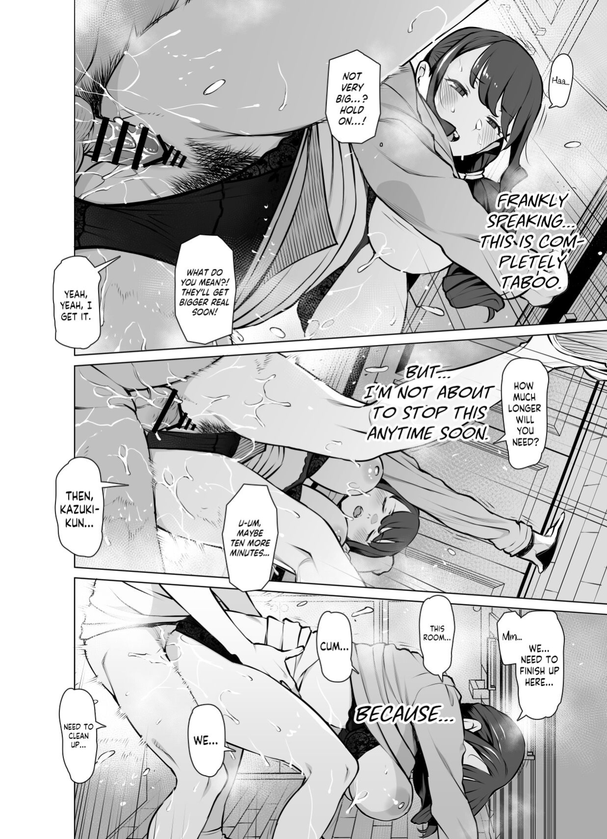 [Oojinushi (Ryuuta)] Yamazaki Makie (3●-sai), Musume no Kareshi to SeFri ni Naru | Yamazaki Makie (3X Years Old), Becoming Fuck Buddies with her Daughter's Boyfriend [Cuddlebuns]