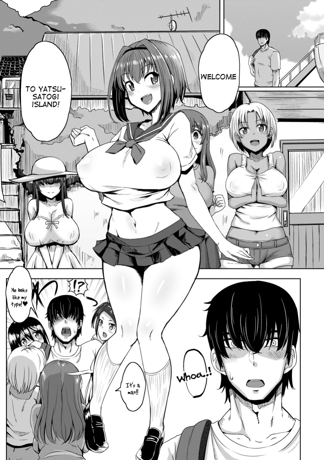 [Kirishima Ayu] Doutei kara Hajimeru Dekamara Seikatsu ~Oide yo! Yarimokujima e~ (Chapters 1-5) [Tigoris Translates] [Uncensored]