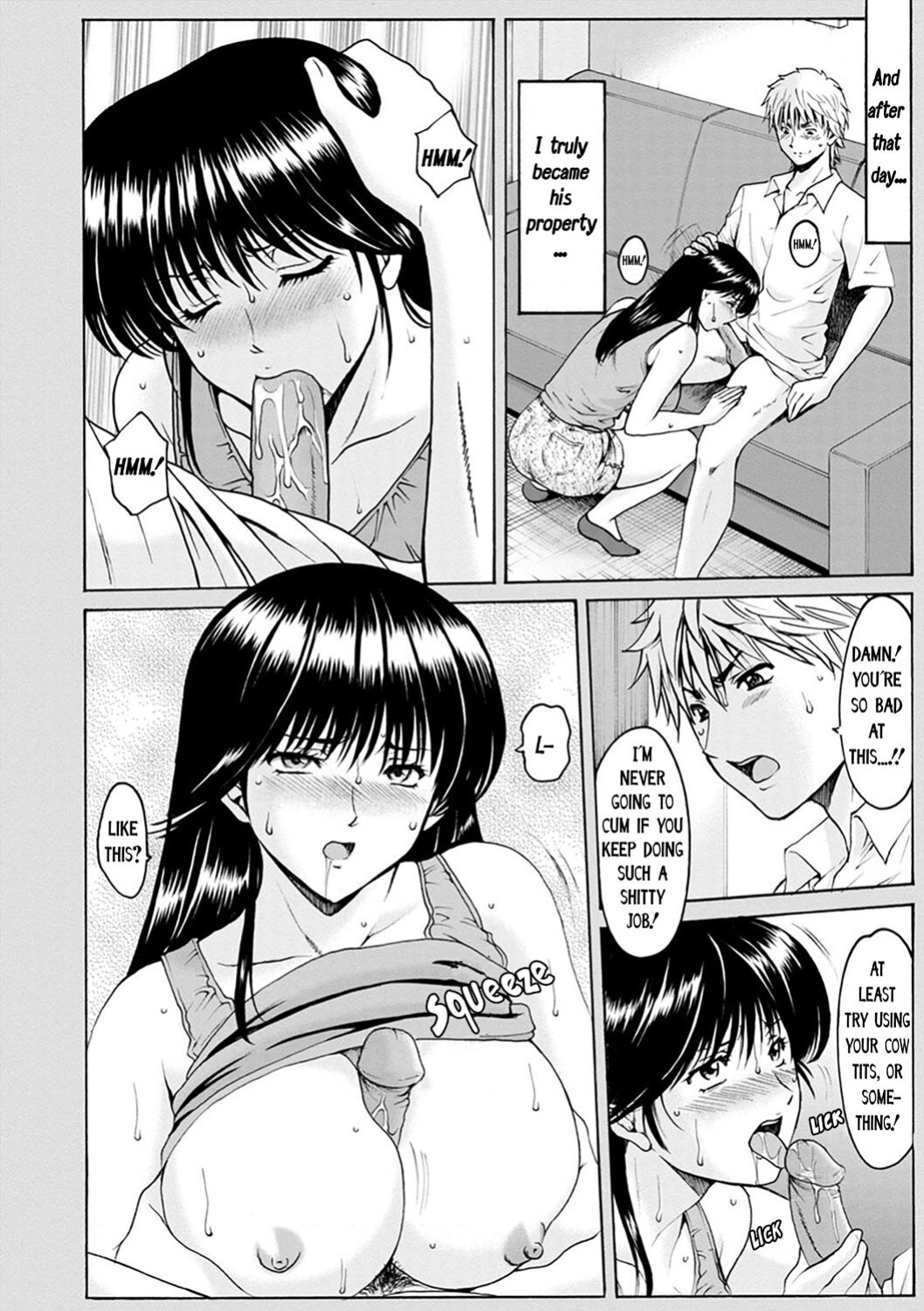 [Hoshino Ryuichi] Hitozuma no Kao ~Anal o Karareta Onna-tachi~ | The Secret Face of a Married Lady - Women Hunted for Their Asses