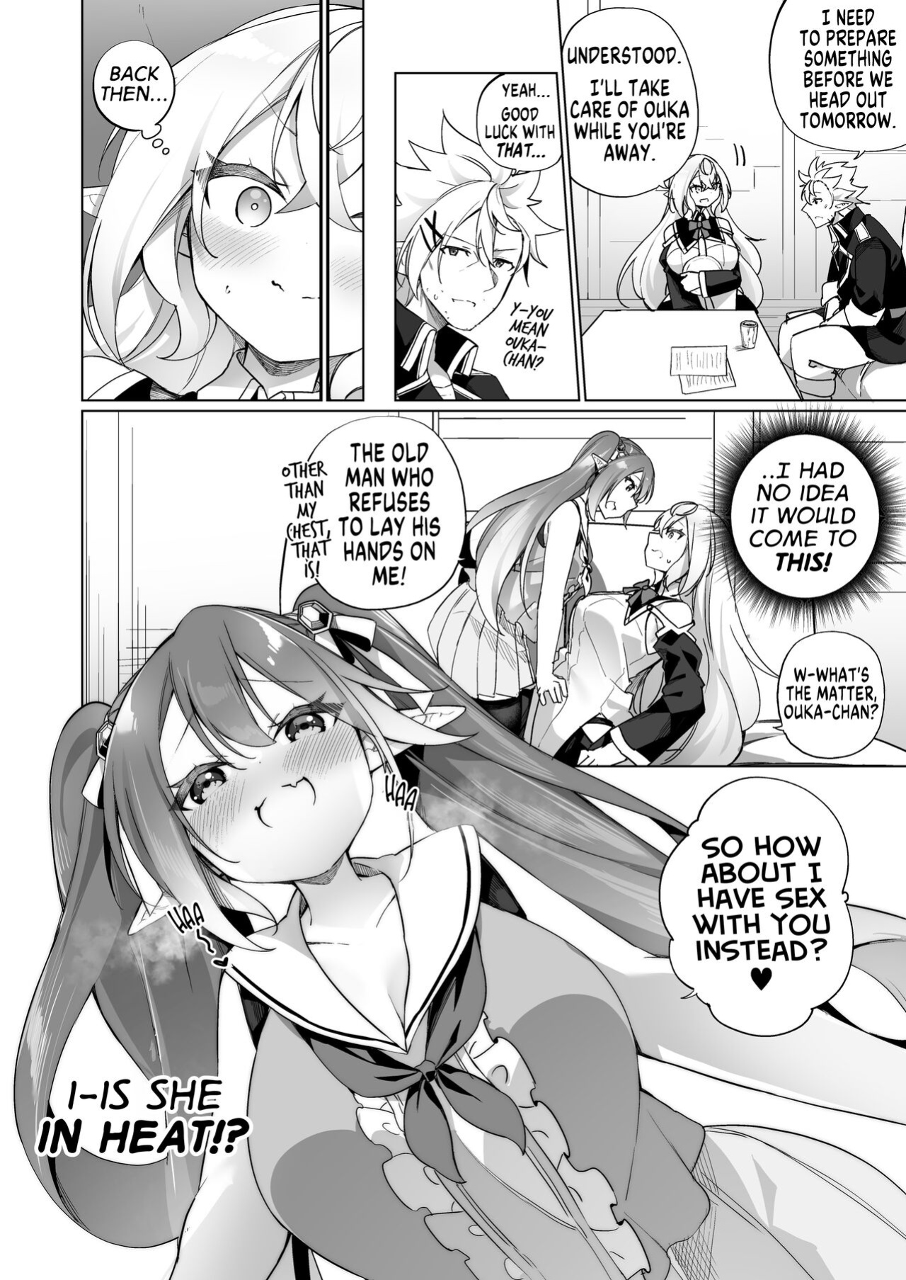 [Slime no Kanmuri (Kanmuri)] Mesugaki Elf ni Natta Don 2 Elf-ka no Kusuri part 3 | A Bandit Chief Who Turned Into a Bratty Elf Girl 2 Elvification Drug part 3 [GTF]