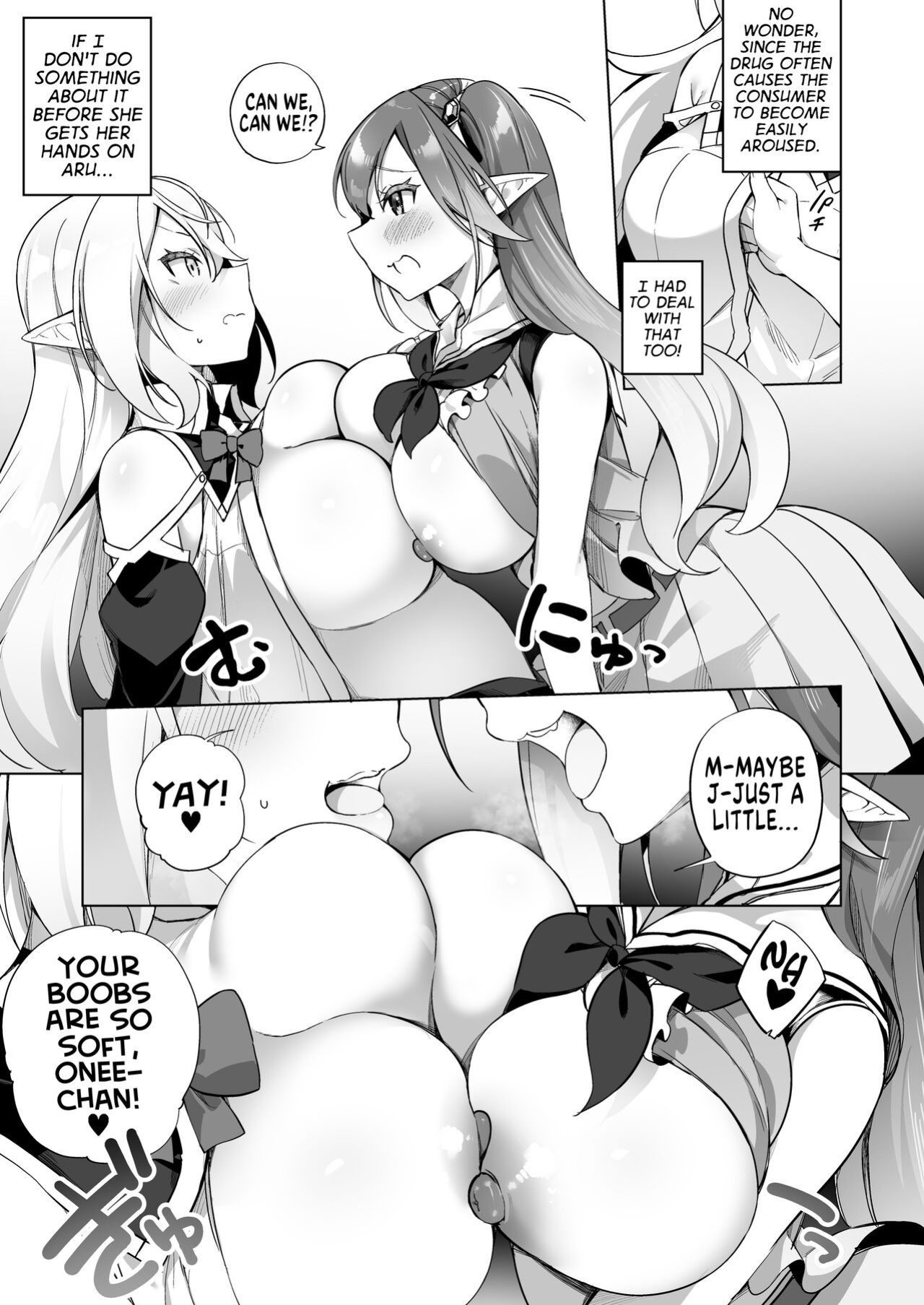 [Slime no Kanmuri (Kanmuri)] Mesugaki Elf ni Natta Don 2 Elf-ka no Kusuri part 3 | A Bandit Chief Who Turned Into a Bratty Elf Girl 2 Elvification Drug part 3 [GTF]