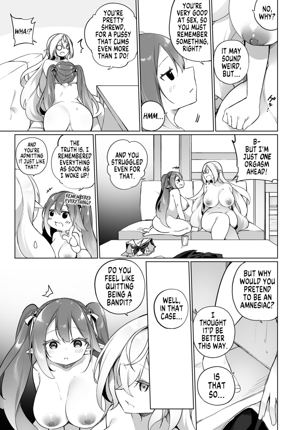 [Slime no Kanmuri (Kanmuri)] Mesugaki Elf ni Natta Don 2 Elf-ka no Kusuri part 3 | A Bandit Chief Who Turned Into a Bratty Elf Girl 2 Elvification Drug part 3 [GTF]