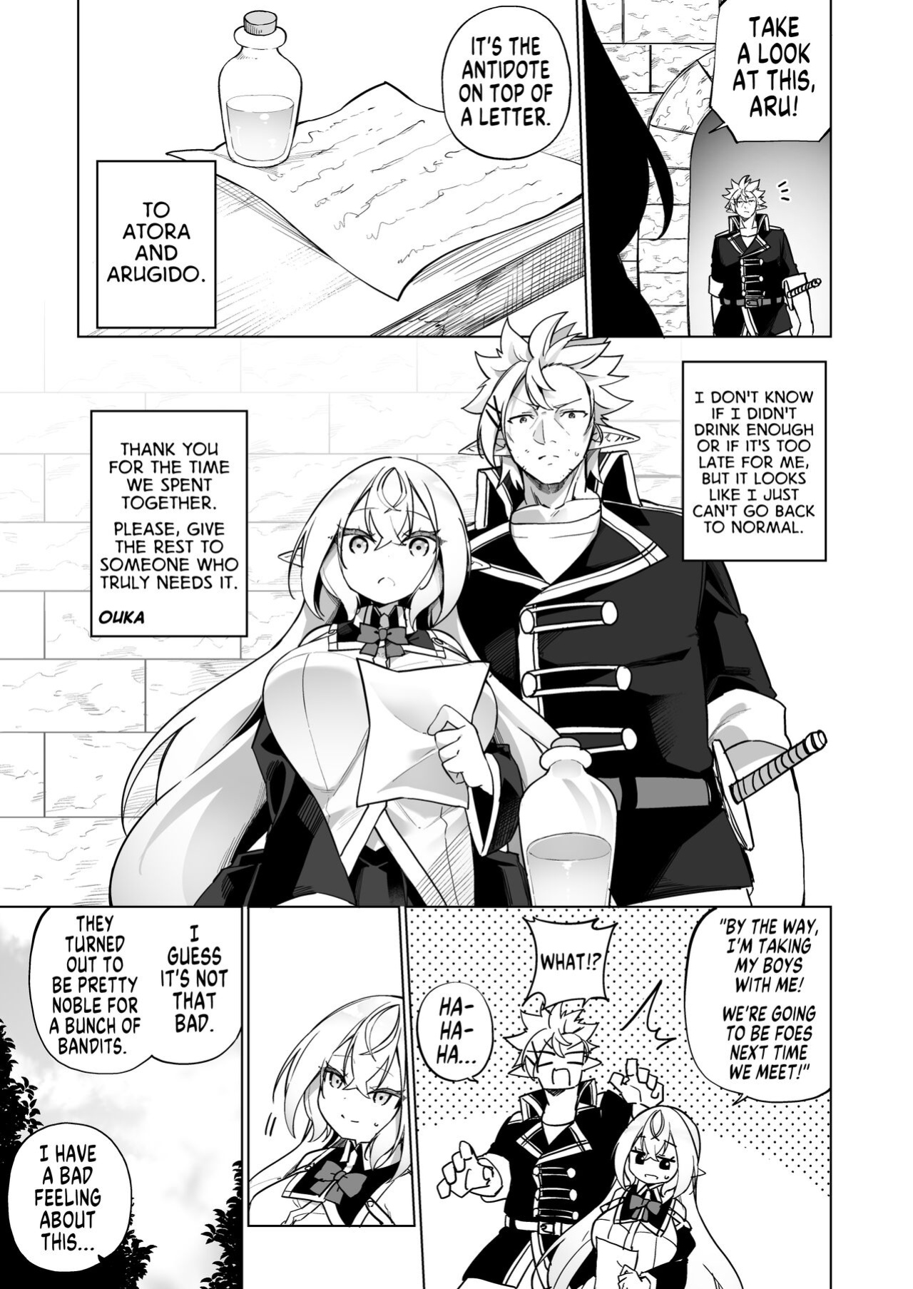 [Slime no Kanmuri (Kanmuri)] Mesugaki Elf ni Natta Don 2 Elf-ka no Kusuri part 3 | A Bandit Chief Who Turned Into a Bratty Elf Girl 2 Elvification Drug part 3 [GTF]