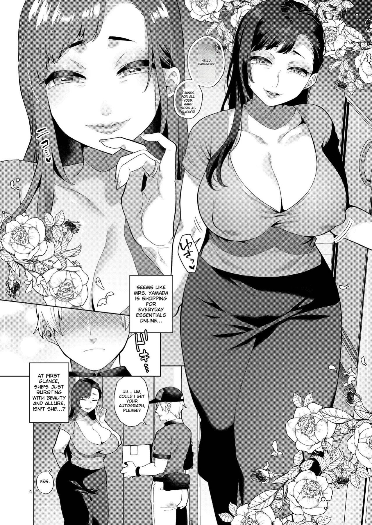 [Granada no Sora (Mogiki Hayami)] Haitatsusaki no Oku-san ga Shemale Succubus Datta Hanashi | The Lady at the Delivery Address... A Tale of a Shemale Succubus