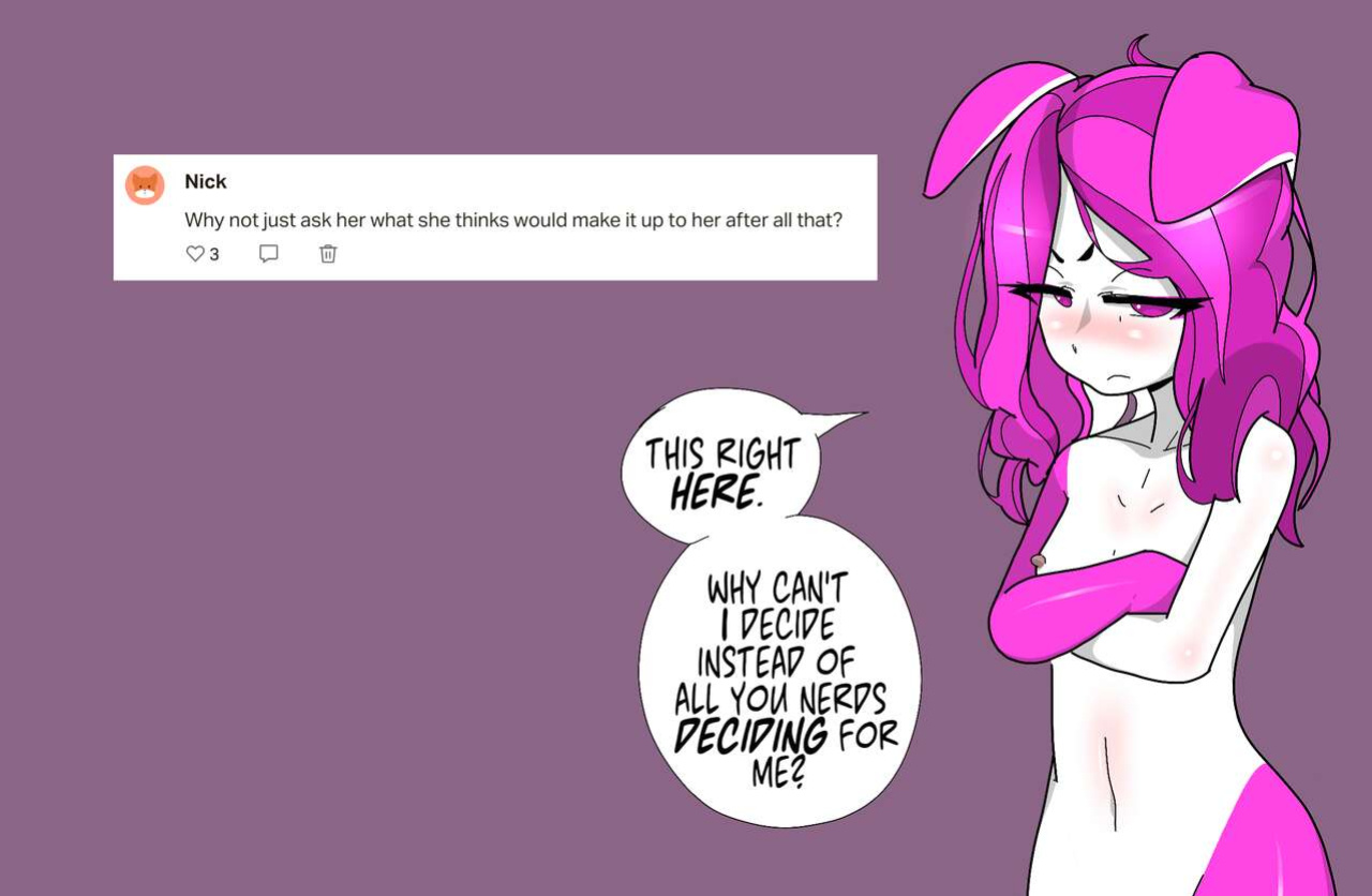 [pawfeather] Razzy a bit upset