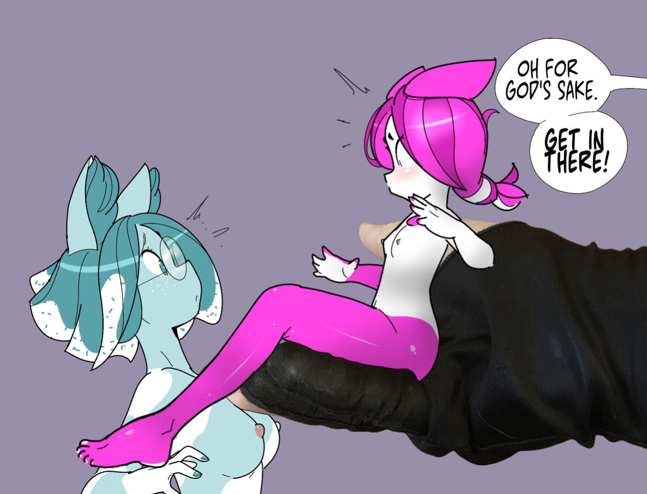 [pawfeather] Razzy a bit upset