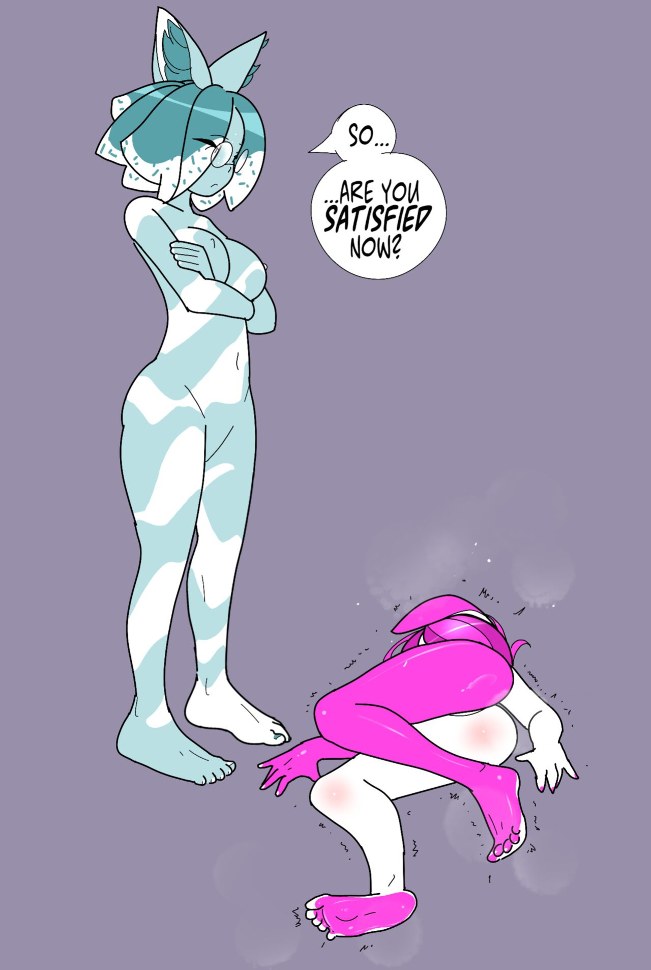 [pawfeather] Razzy a bit upset